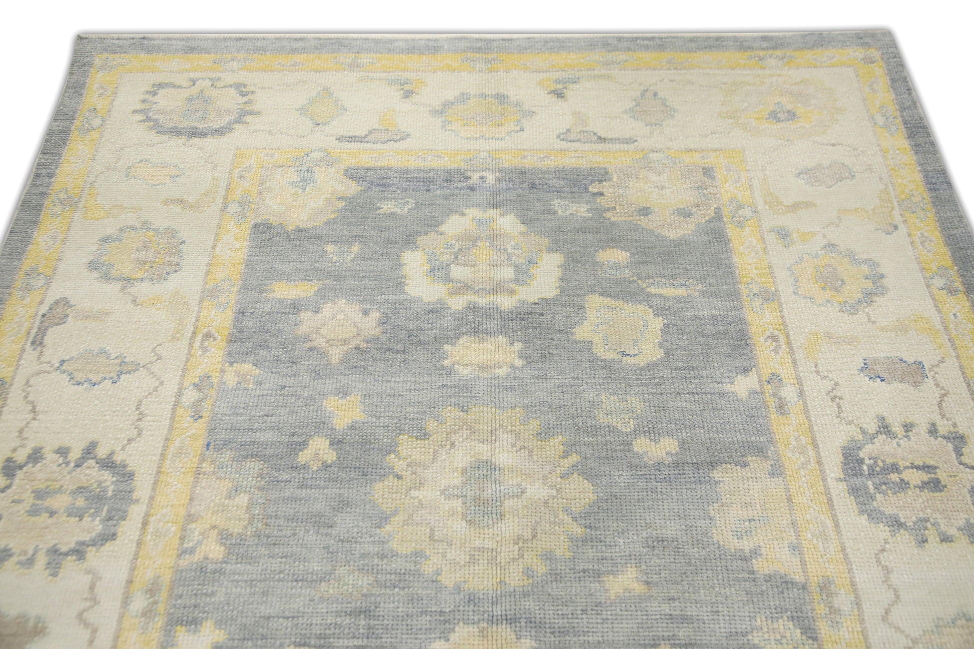 Turkish Oushak Rug 5'2" x 6'8" #2010