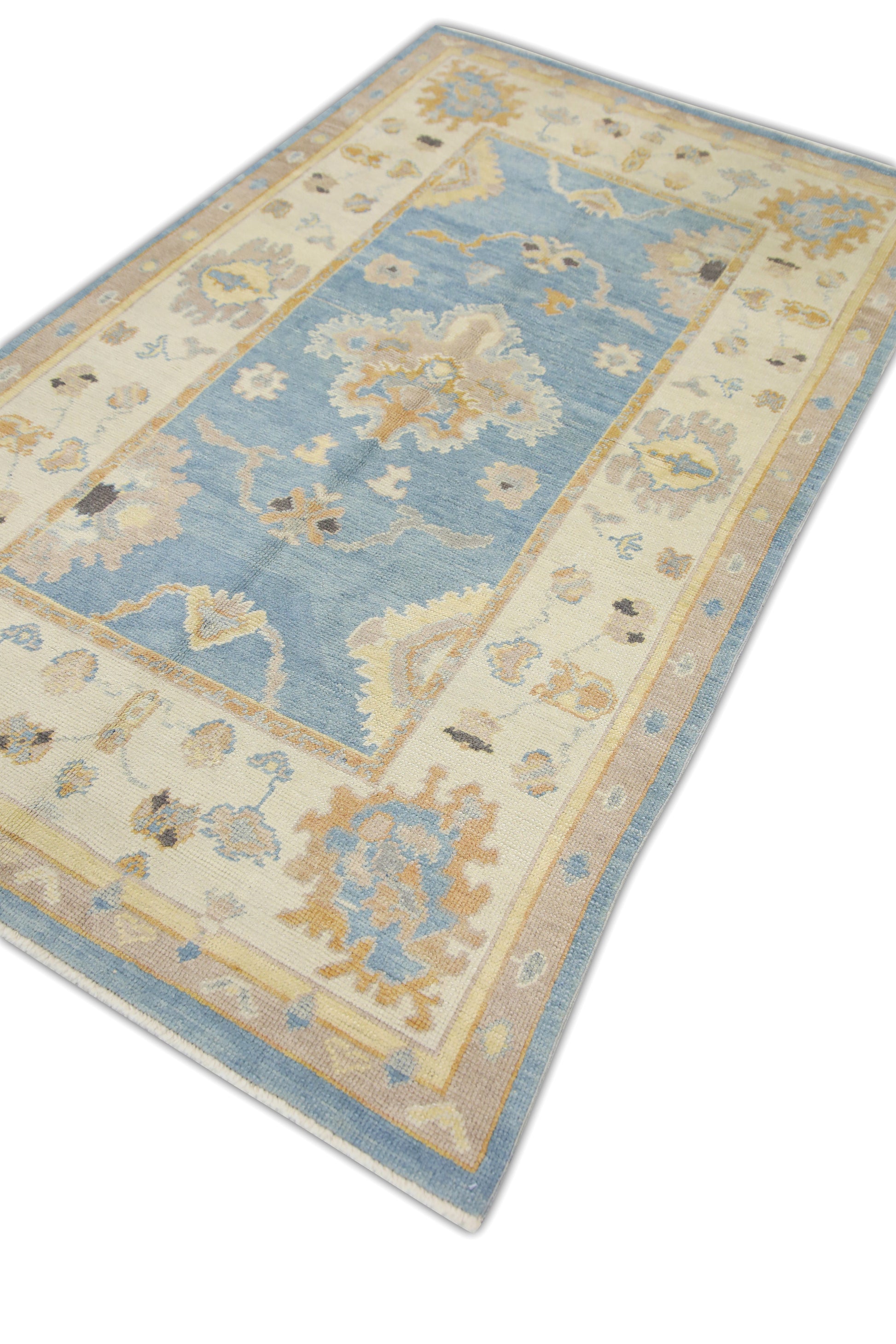 Turkish Oushak Rug 4'8" x 8'1" #2017