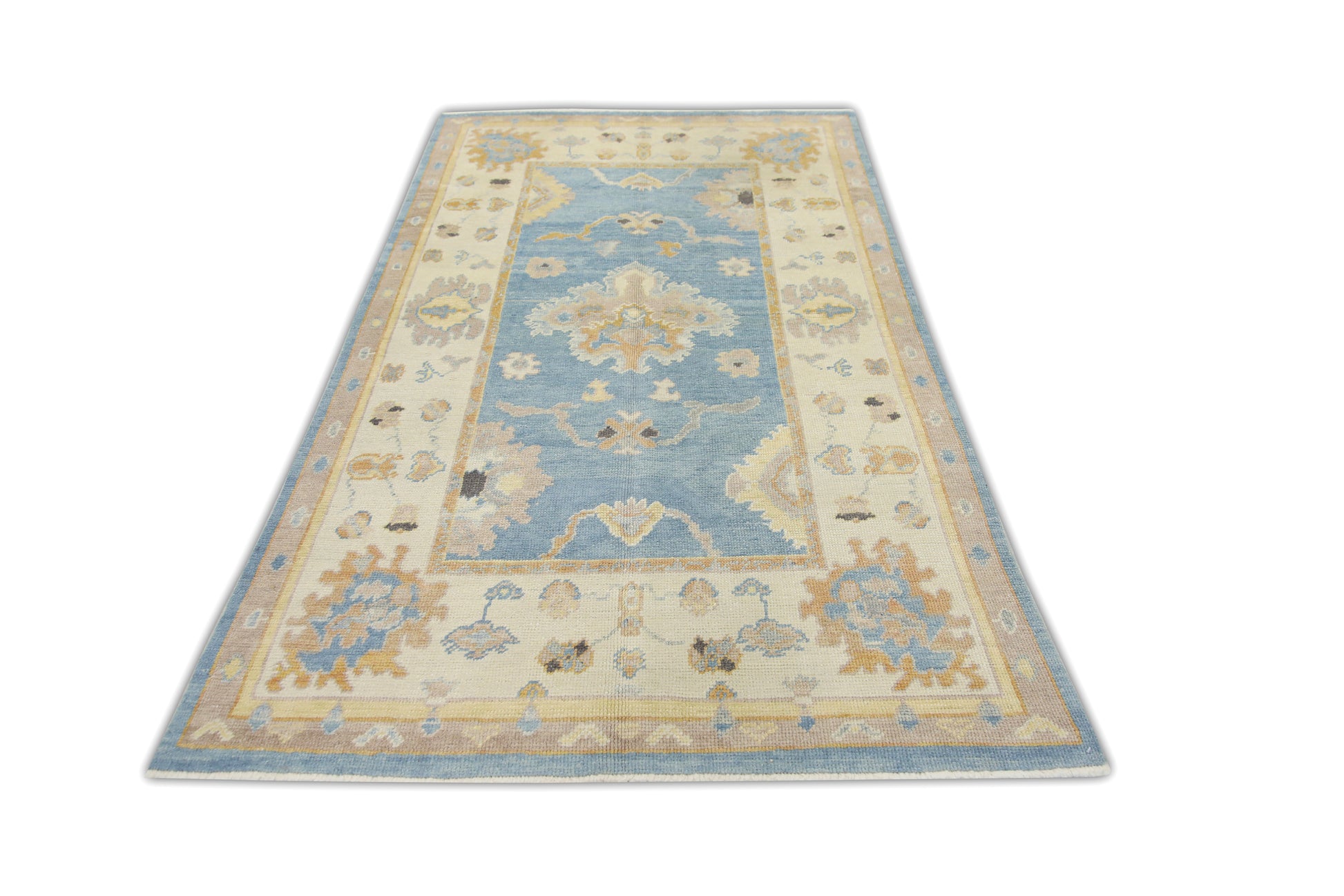 Turkish Oushak Rug 4'8" x 8'1" #2017