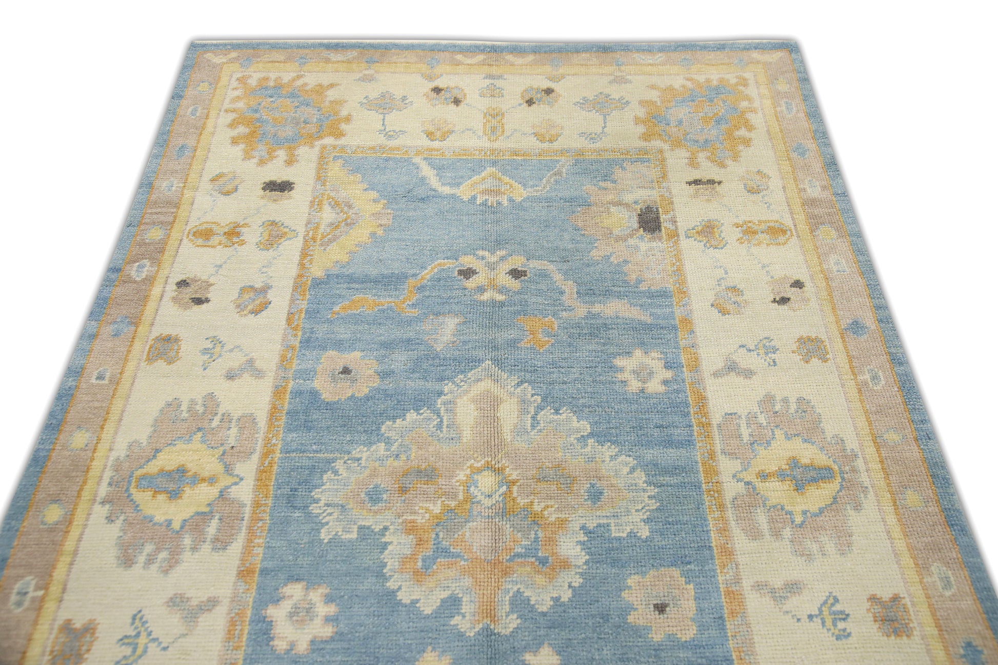 Turkish Oushak Rug 4'8" x 8'1" #2017
