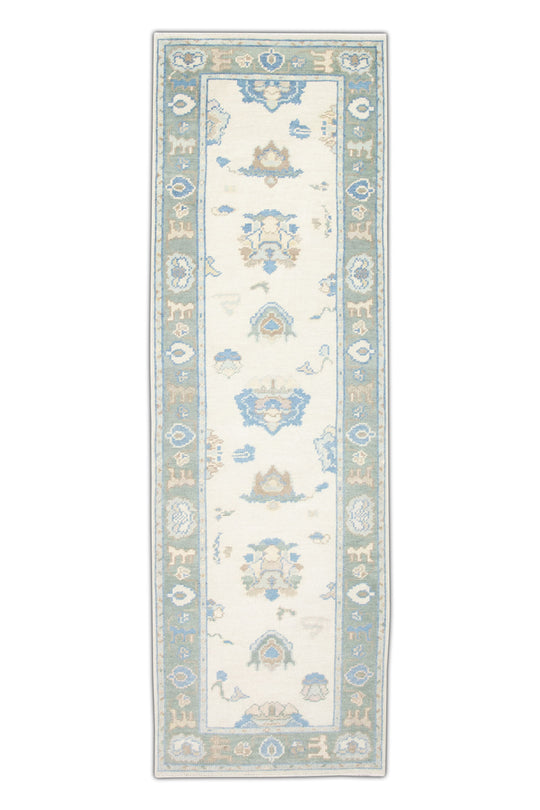 #2899 Turkish Oushak 2'6" x 7'9"