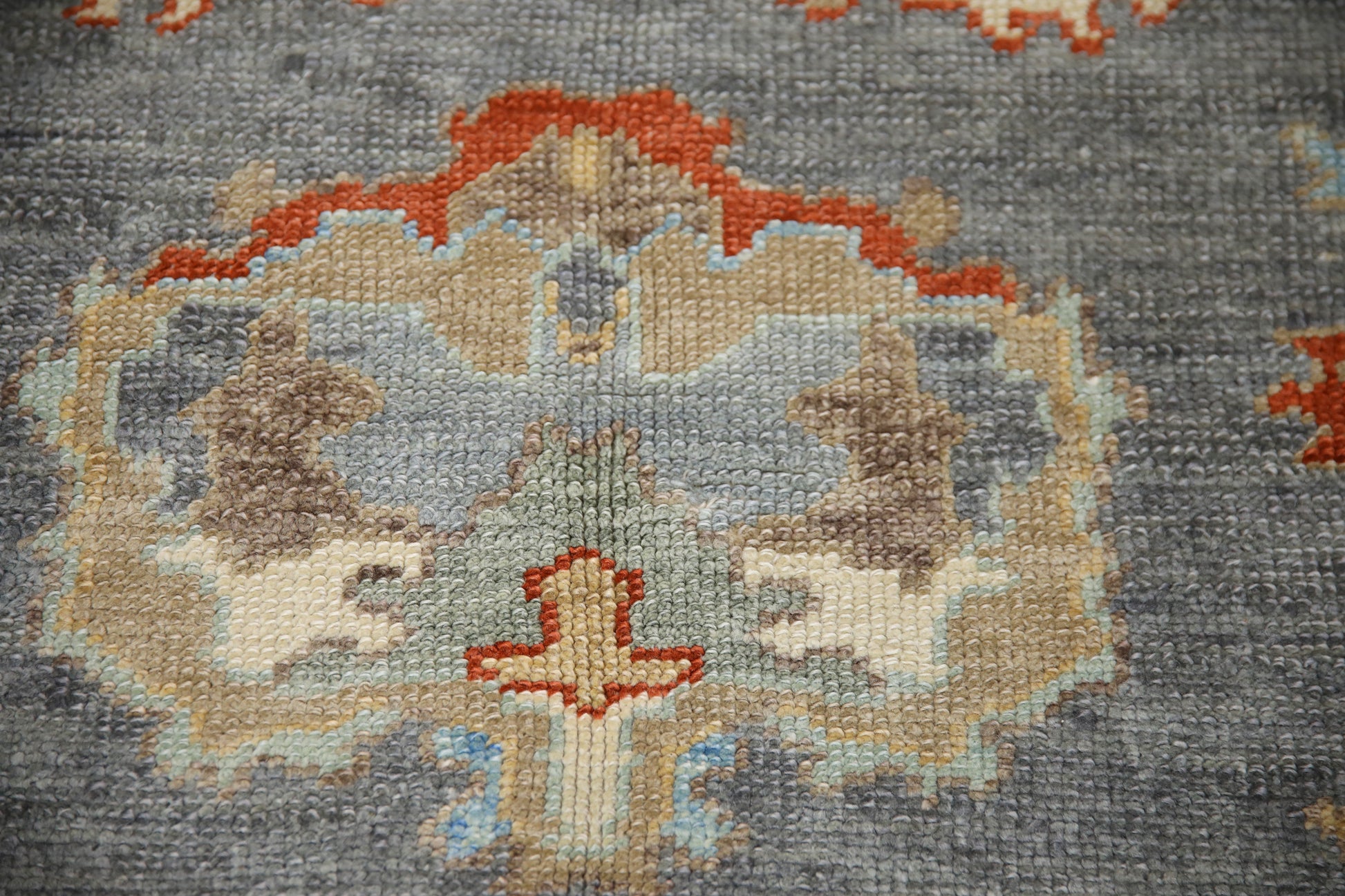 Turkish Oushak Rug 4'10" x 6'11" #2009