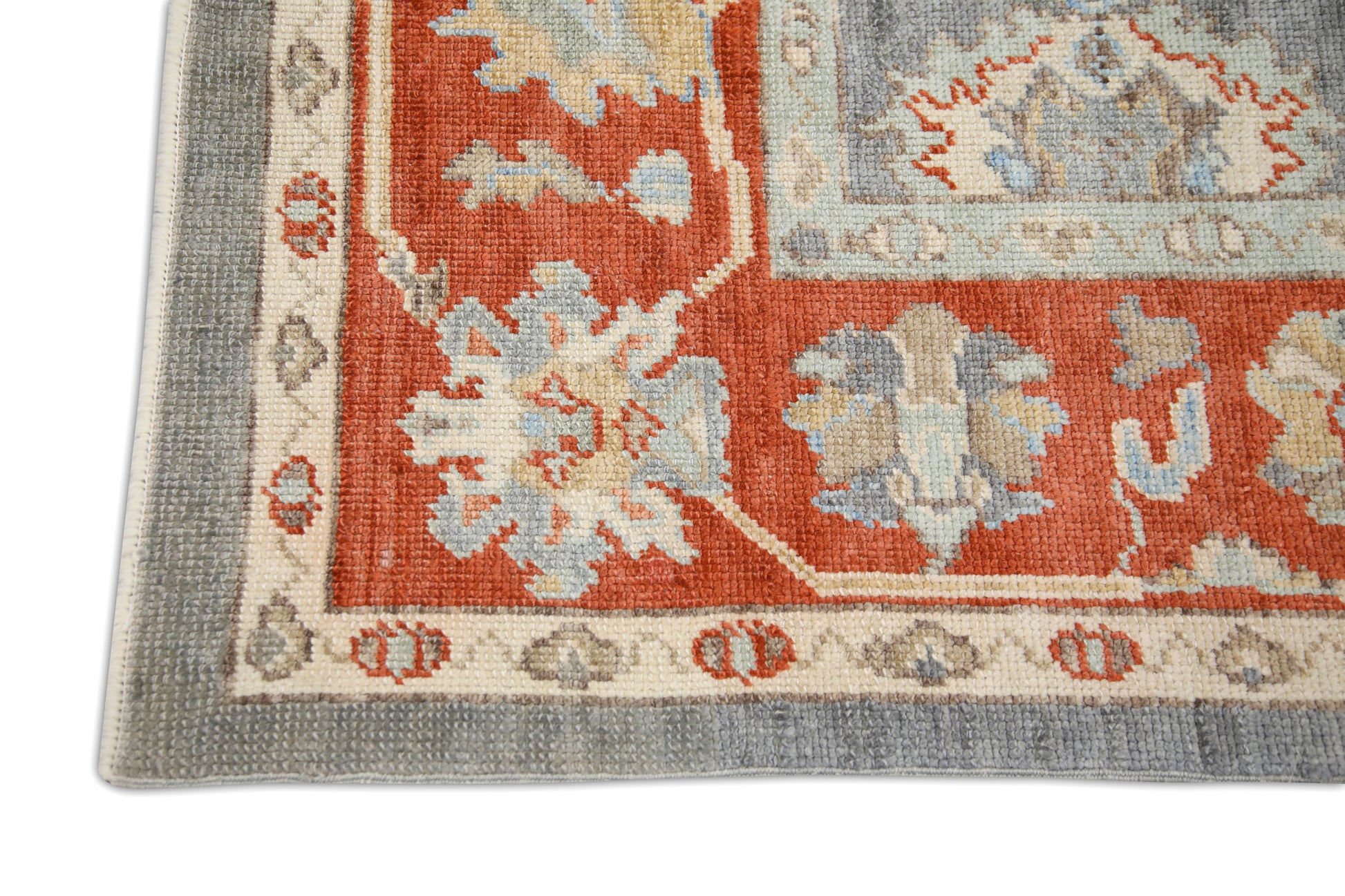 Turkish Oushak Rug 4'10" x 6'11" #2009