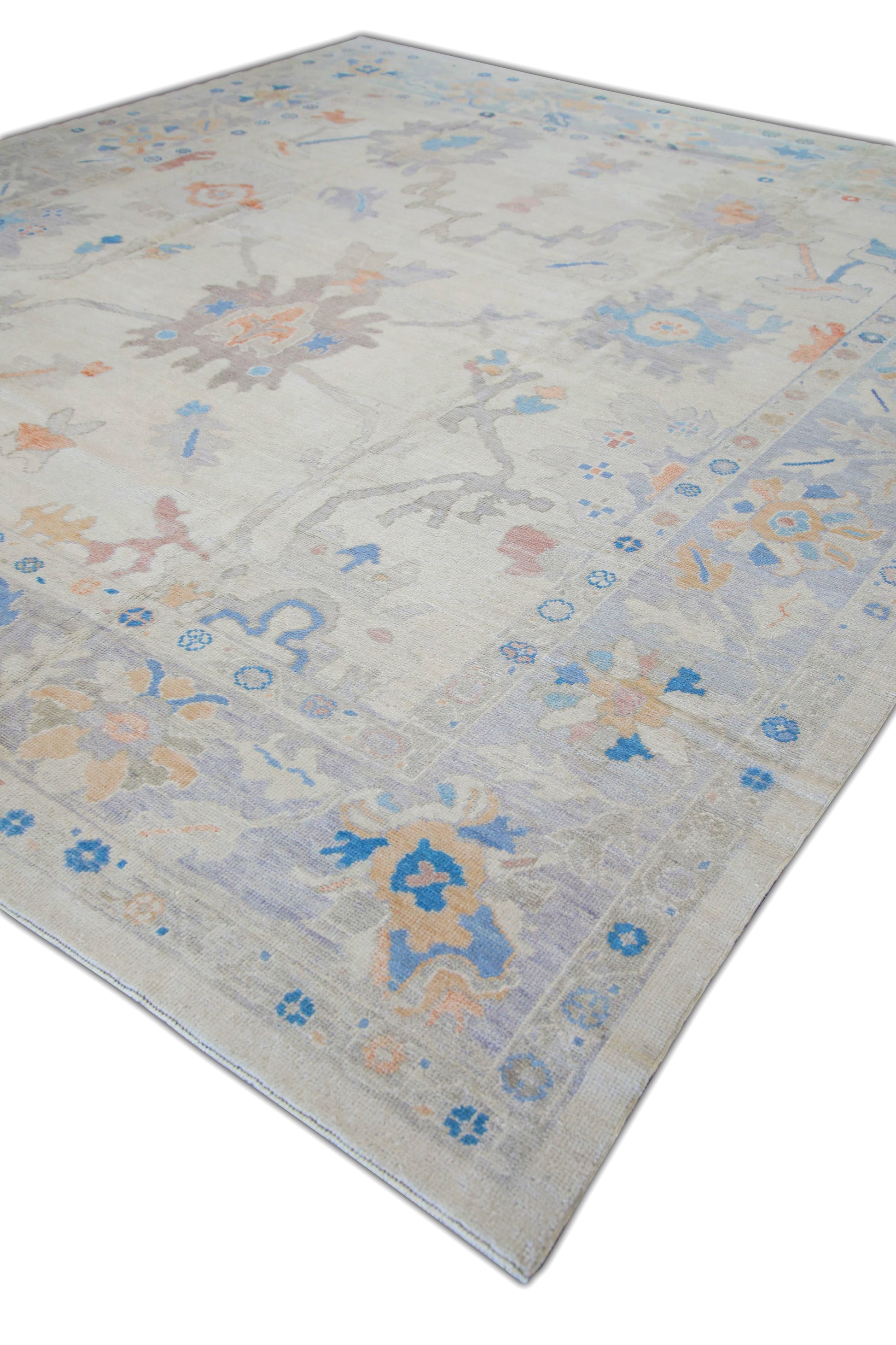 Turkish Oushak Rug 11'4" x 12'11" #5380