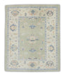 Turkish Oushak Rug 5'1" x 6'4" #1009