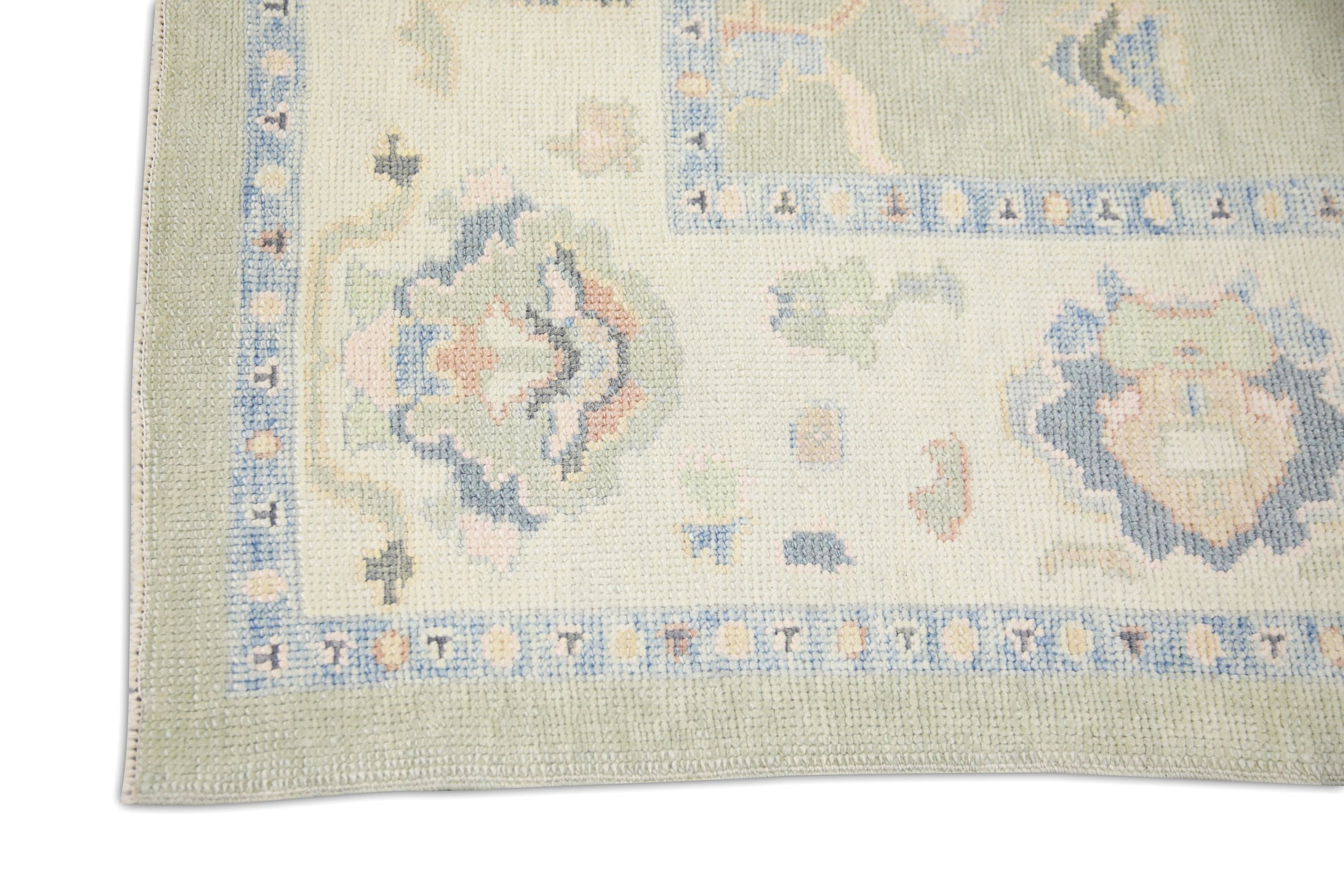 Turkish Oushak Rug 5'1" x 6'4" #1009