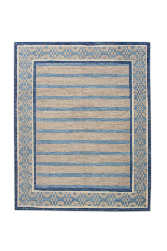 #4243 Turkish Oushak 9'10" x 12'1"