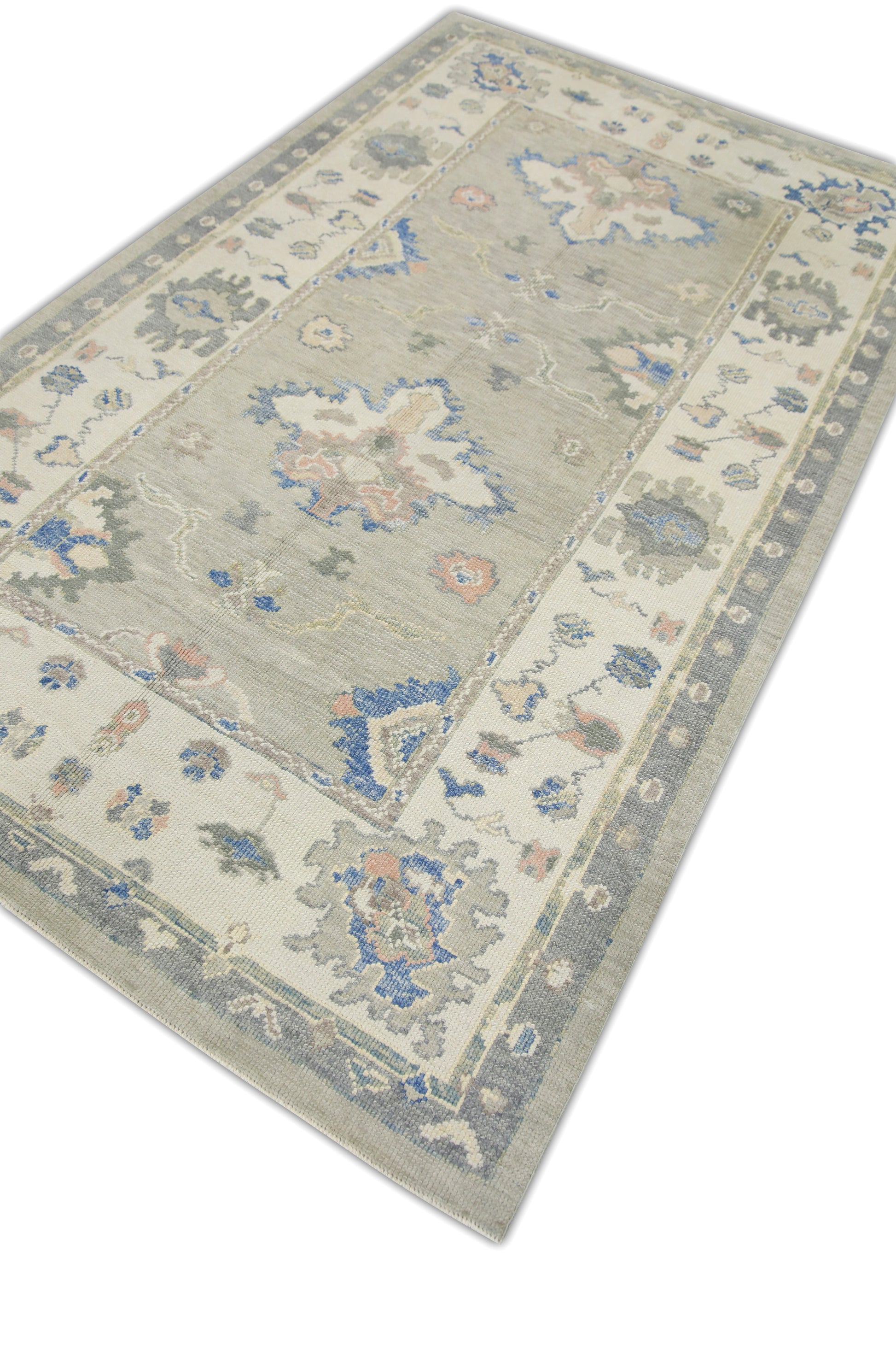 Turkish Oushak Rug 5' x 8'4" #7301