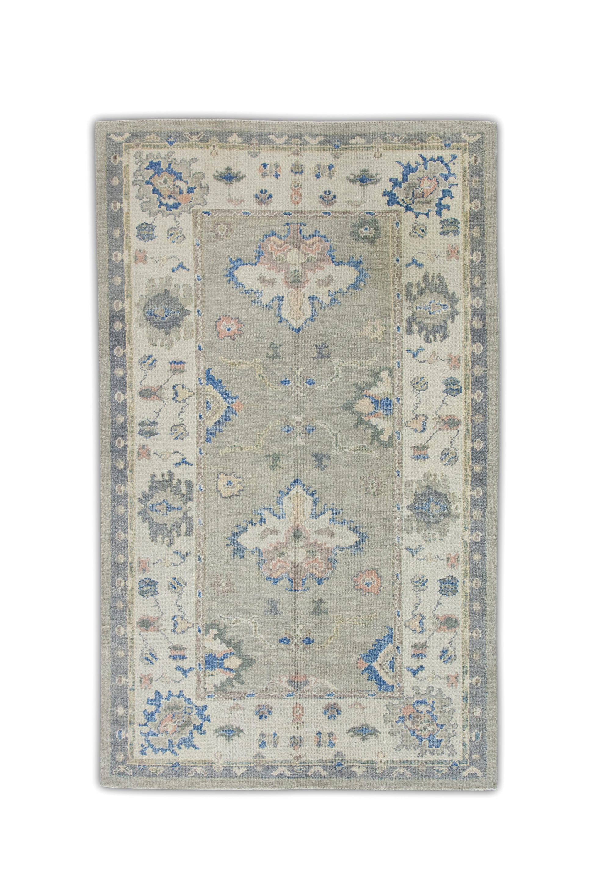 Turkish Oushak Rug 5' x 8'4" #7301