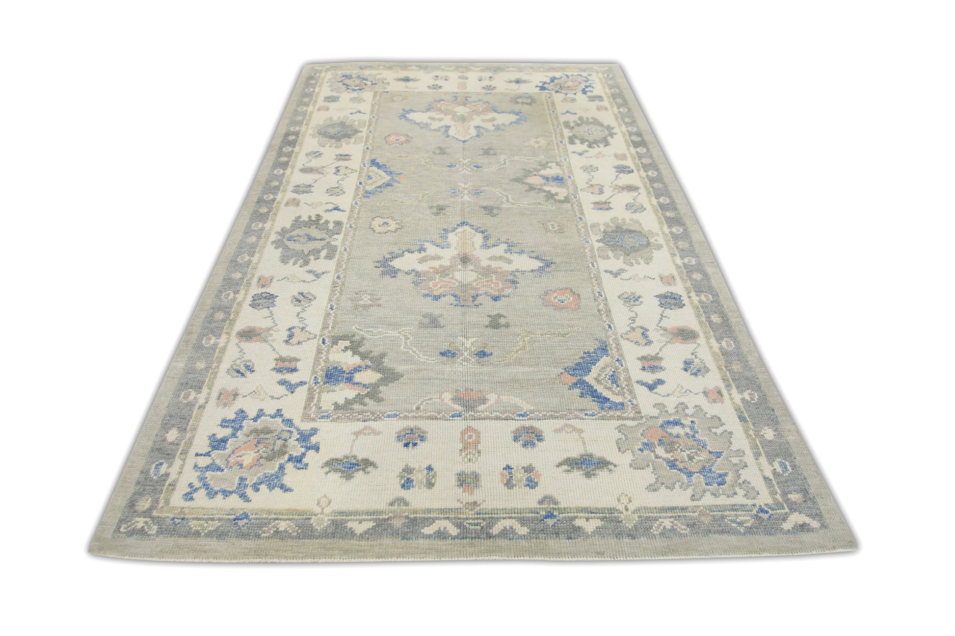 Turkish Oushak Rug 5' x 8'4" #7301