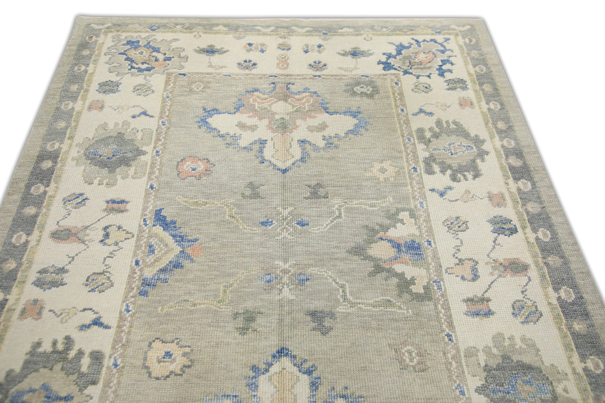 Turkish Oushak Rug 5' x 8'4" #7301