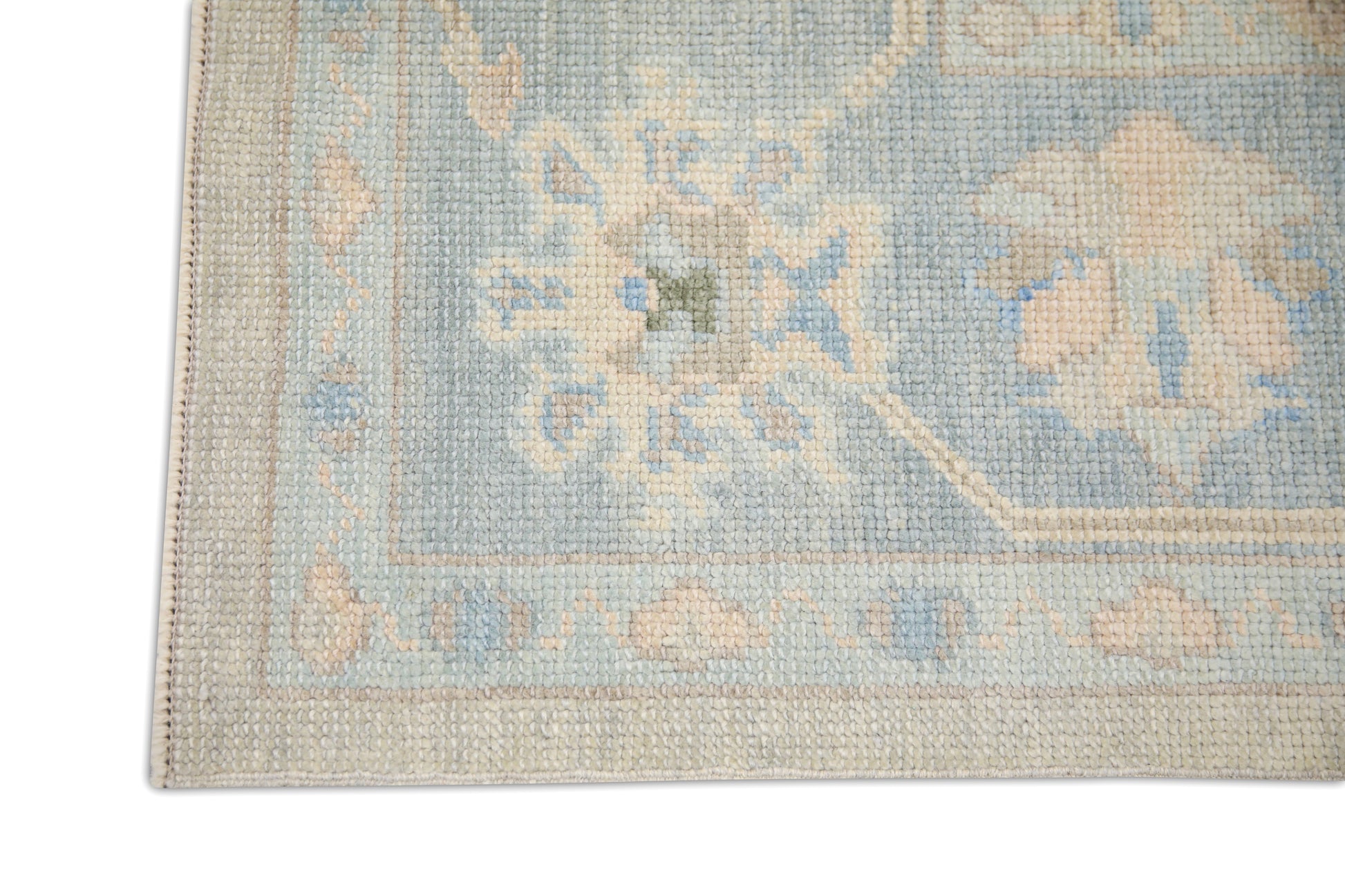 Turkish Oushak Rug 5'1" x 7'2" #1087