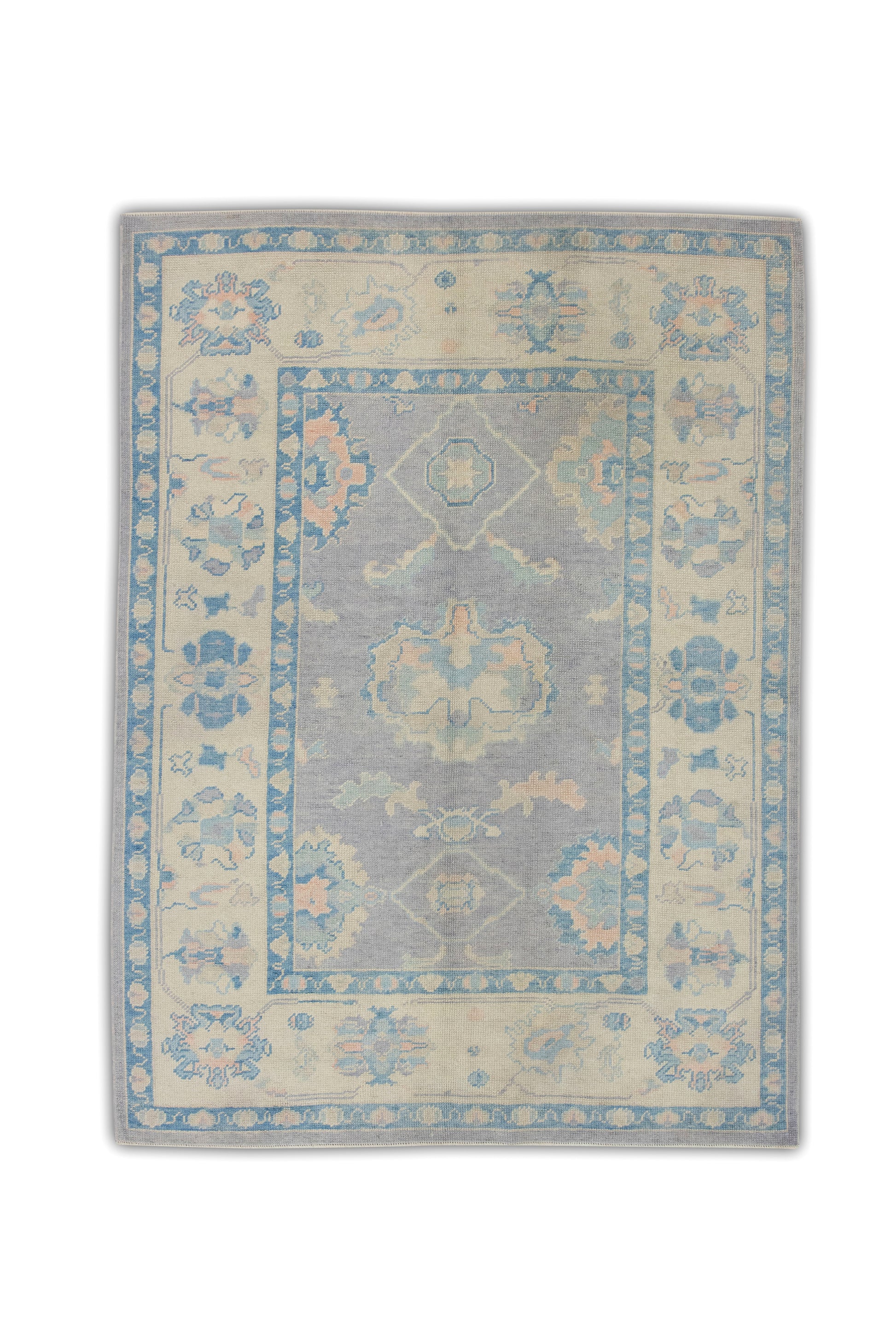 Turkish Oushak Rug 5'3" x 6'11" #2006