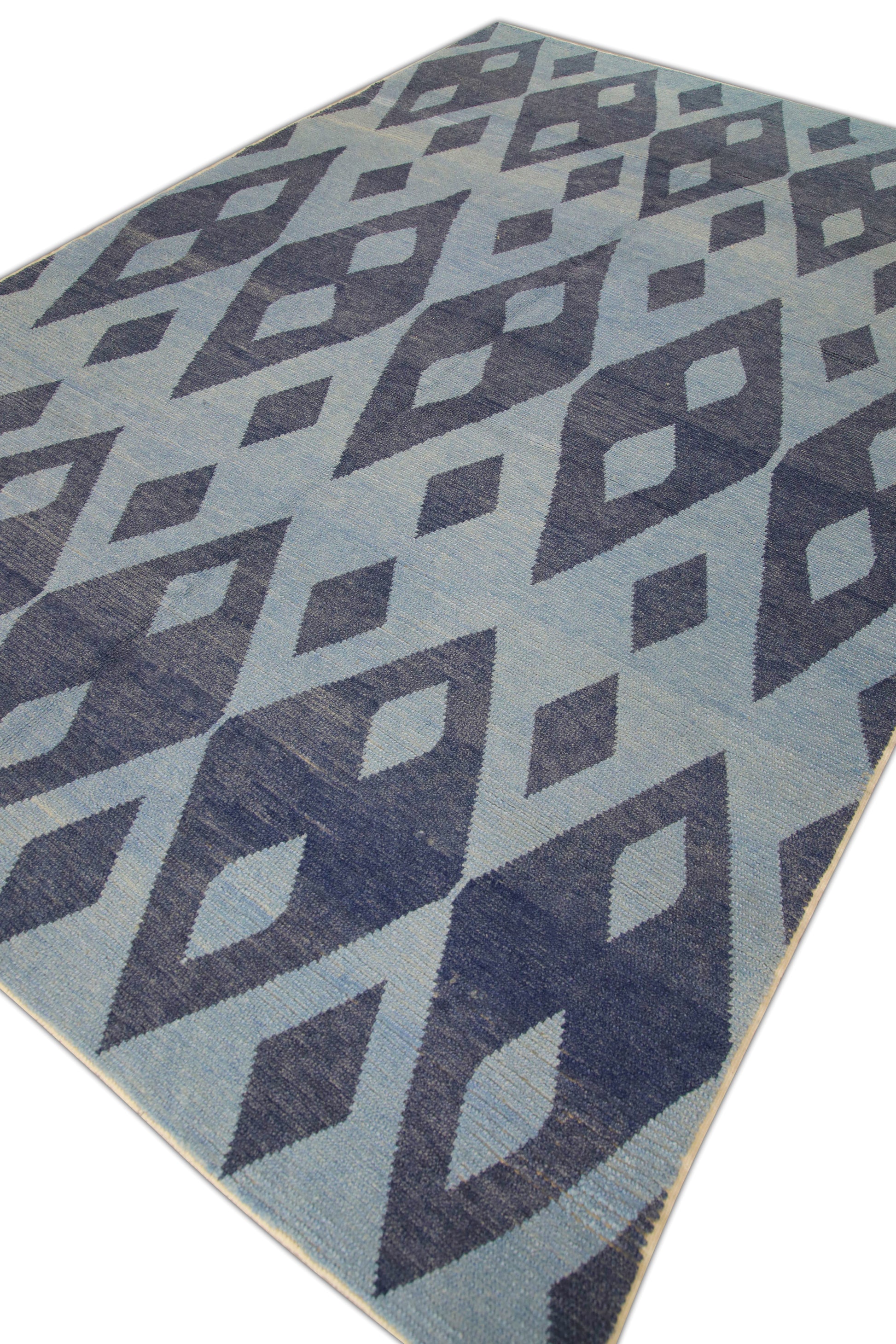 Turkish Tulu Rug Hand Knotted 8' x 11'10" #4753