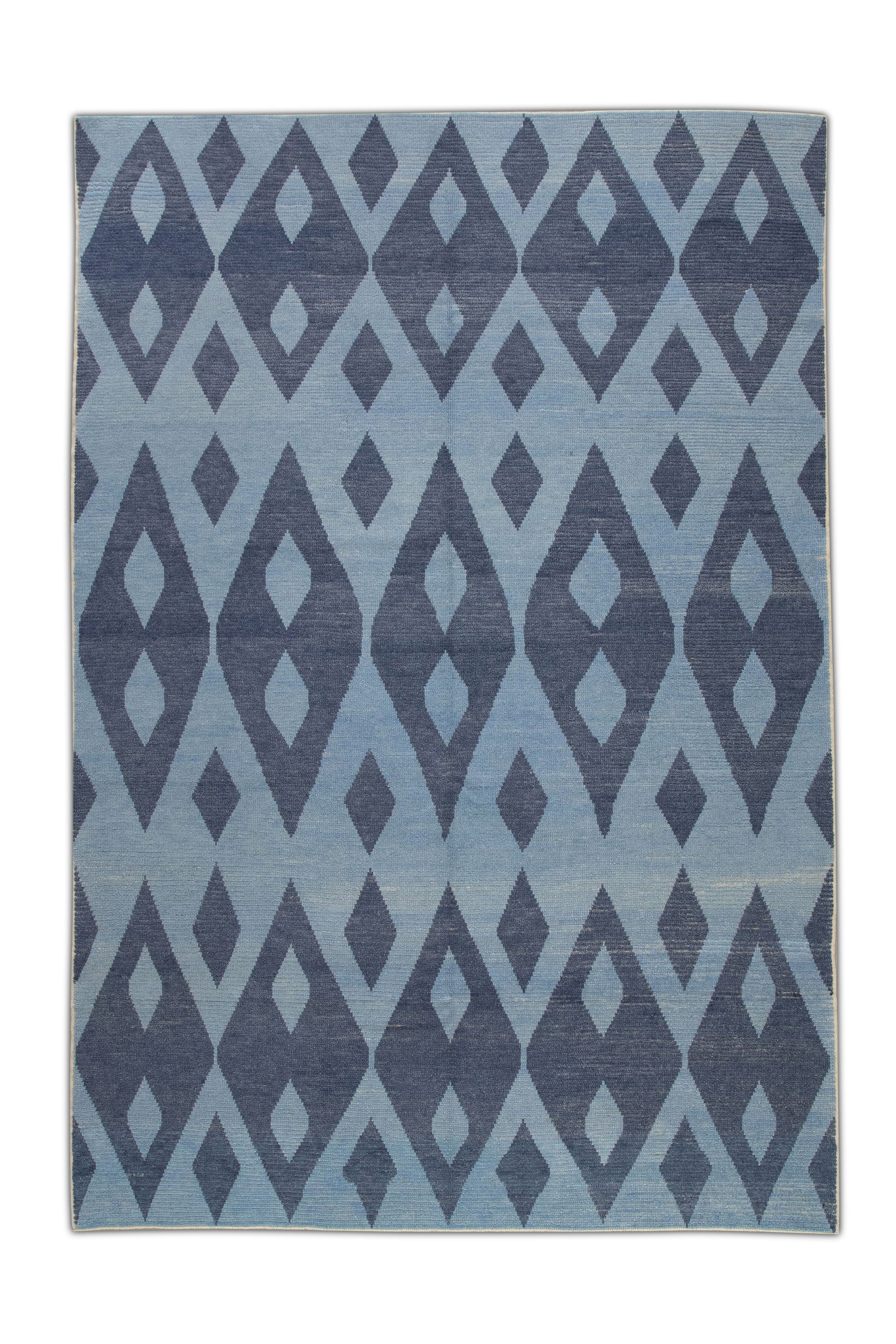 Turkish Tulu Rug Hand Knotted 8' x 11'10" #4753