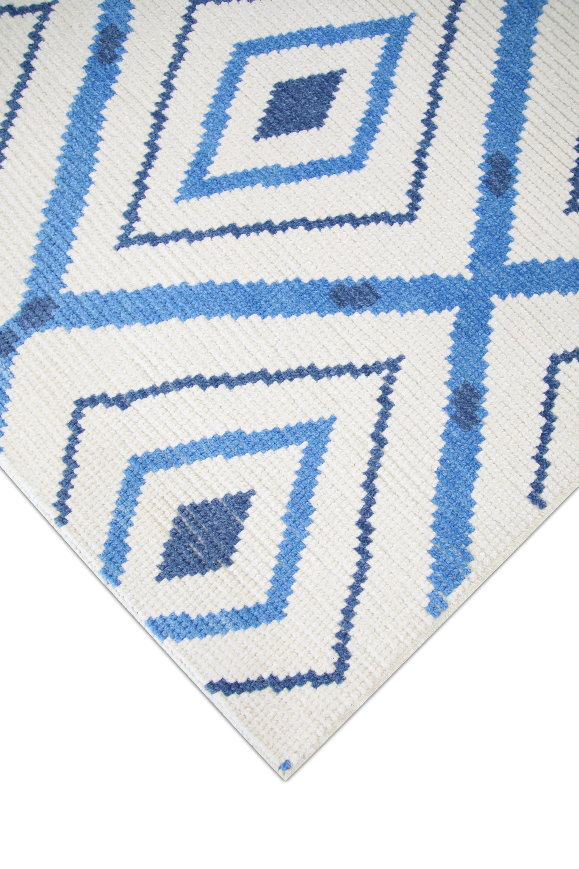 Turkish Tulu Rug Hand Knotted 7'10" x 10'2" #4743