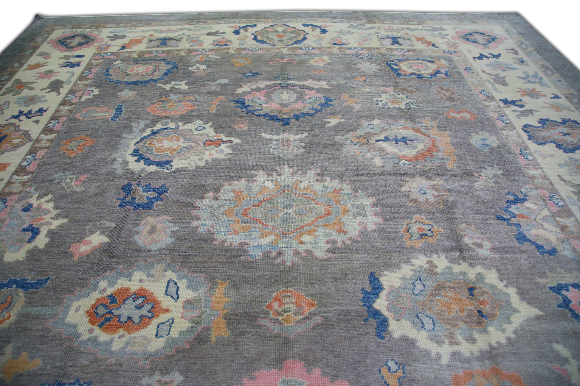 Turkish Oushak Rug 12'11" x 14' #5465