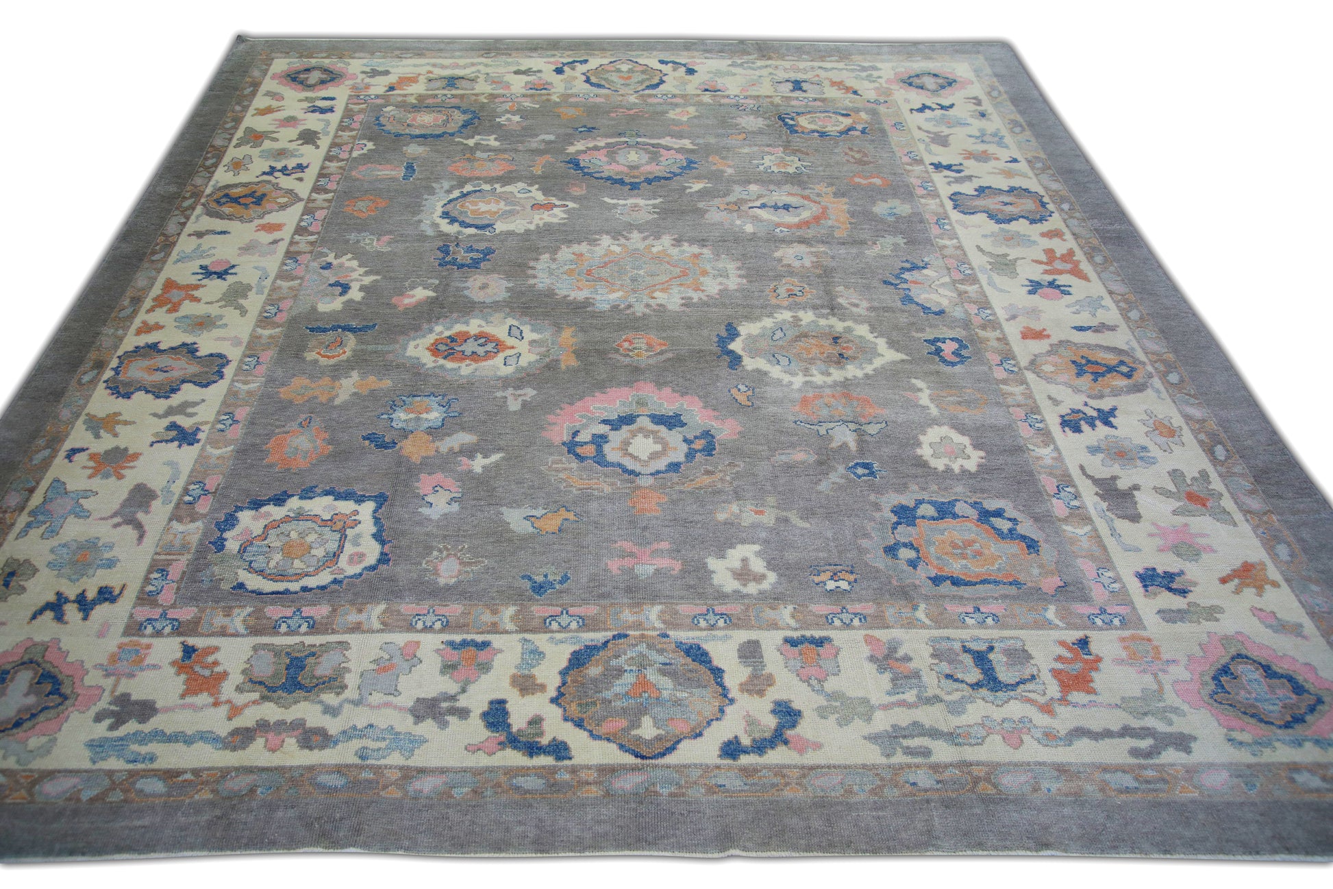 Turkish Oushak Rug 12'11" x 14' #5465