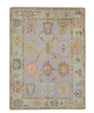 Turkish Oushak Rug 4'10" x 6'3" #6440