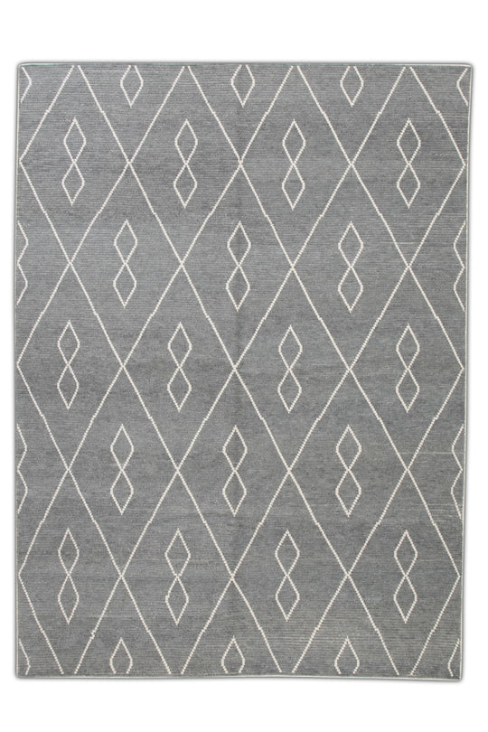 #4739 Hand Knotted Turkish Tulu Rug 7'8" x 10'7"