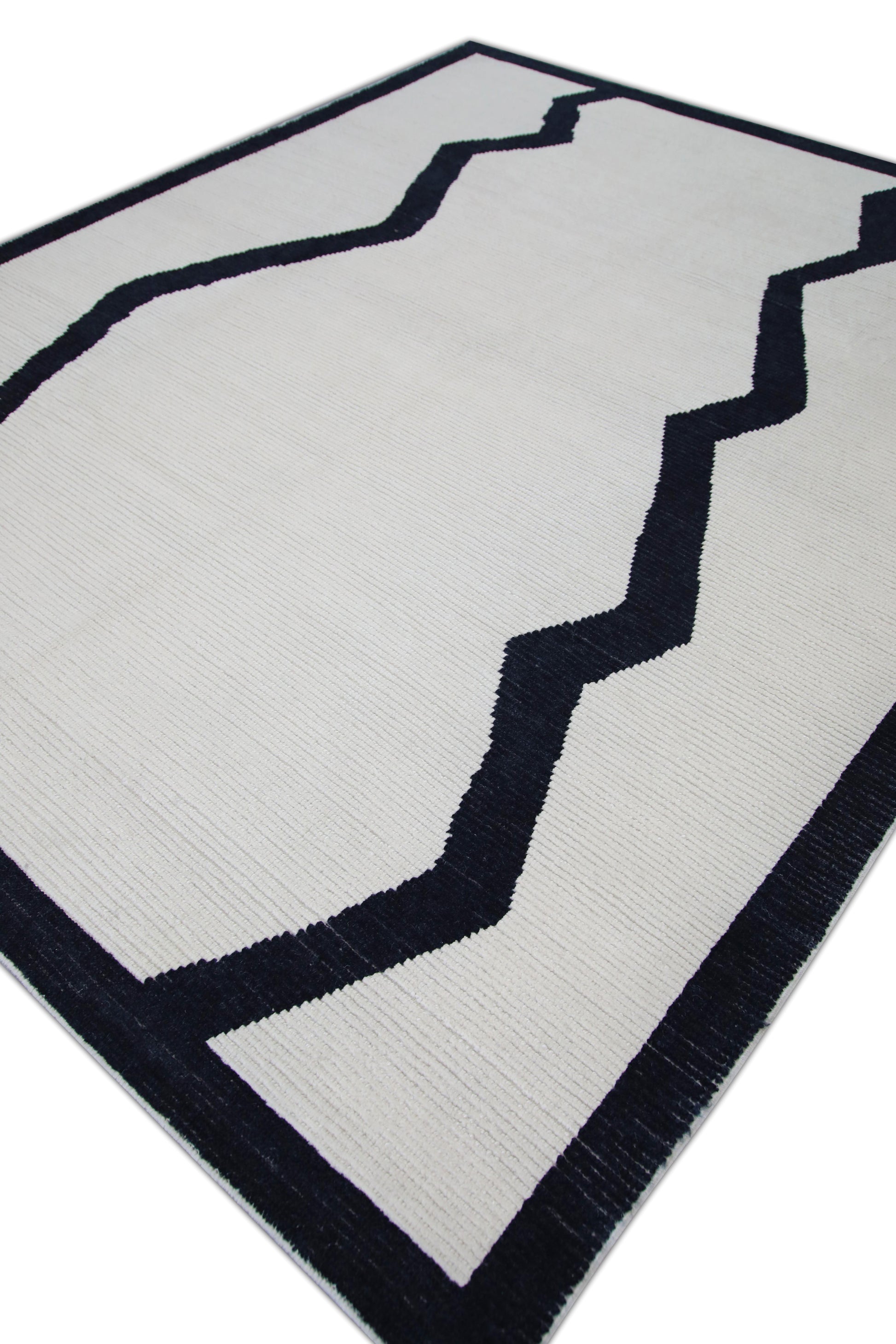 Turkish Tulu Rug Hand Knotted 8'11" x 10'11" #4751