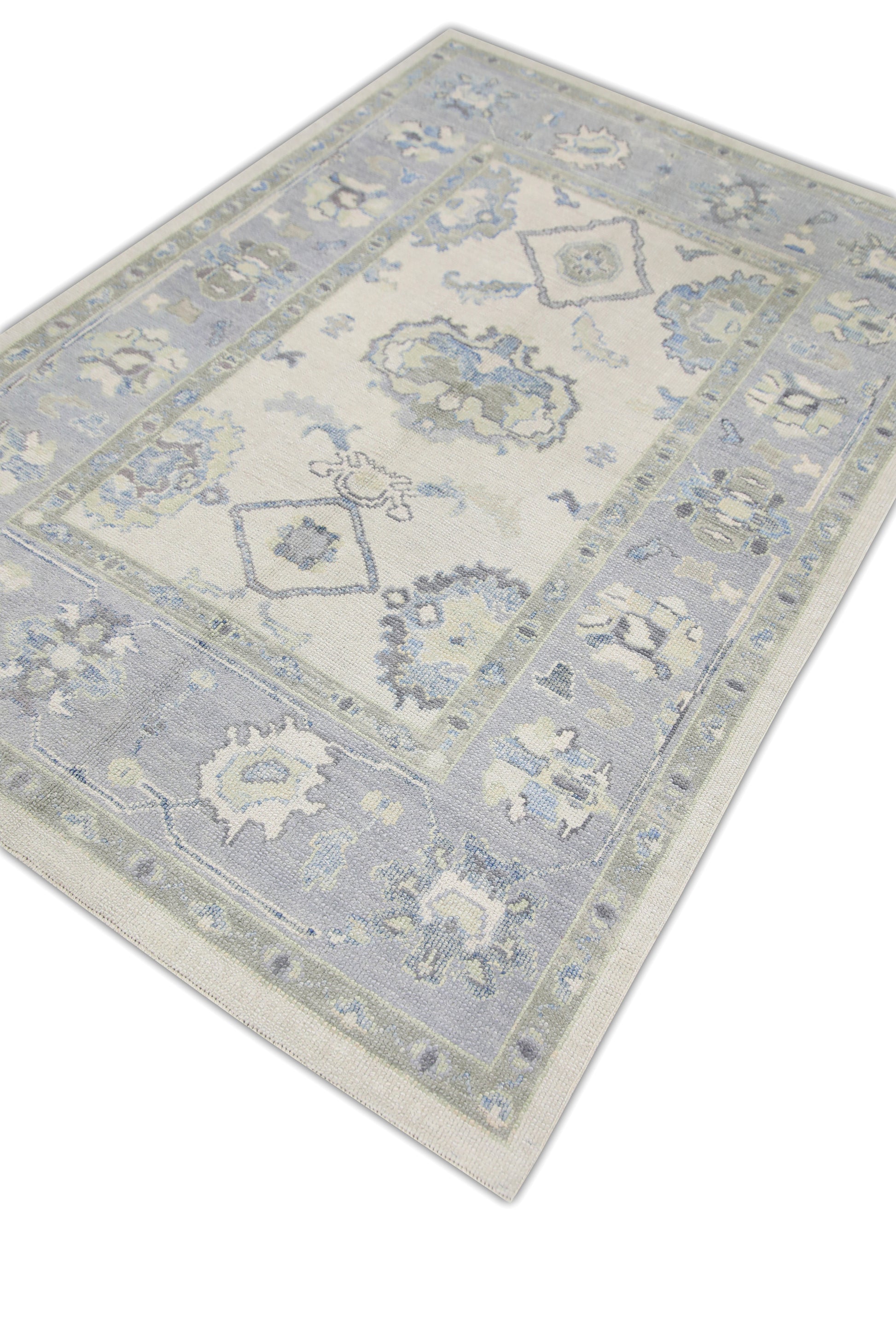 Turkish Oushak Rug 4'10" x 7' #7446