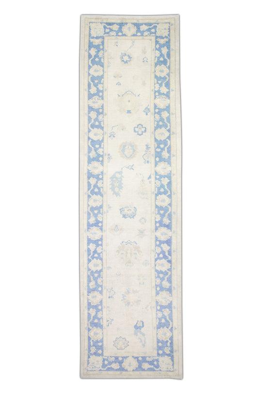 #2996 Turkish Oushak 3' x 10'8"