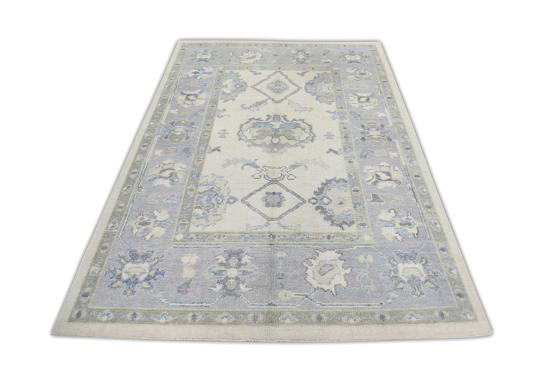 Turkish Oushak Rug 4'10" x 7' #7446