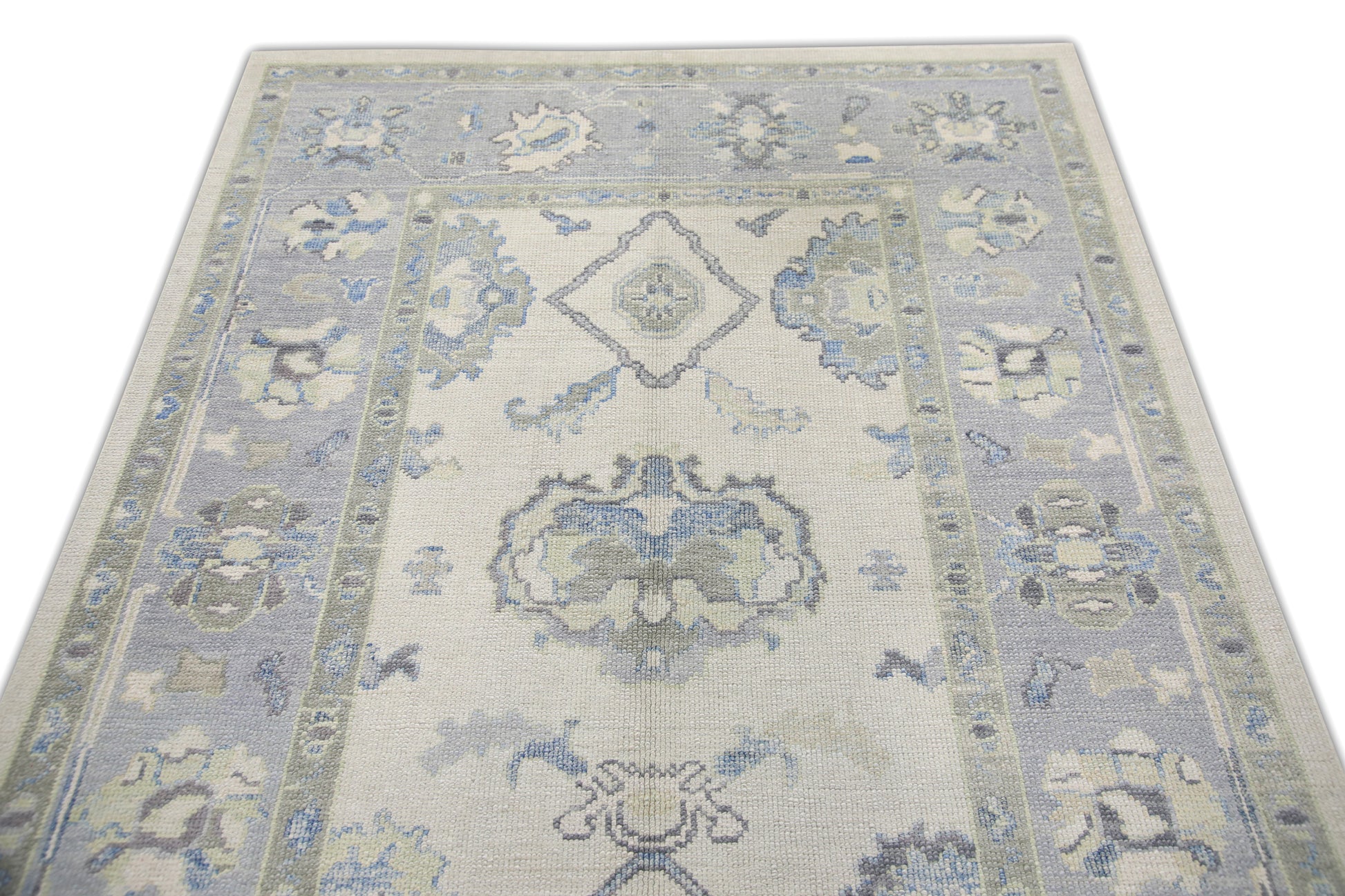 Turkish Oushak Rug 4'10" x 7' #7446