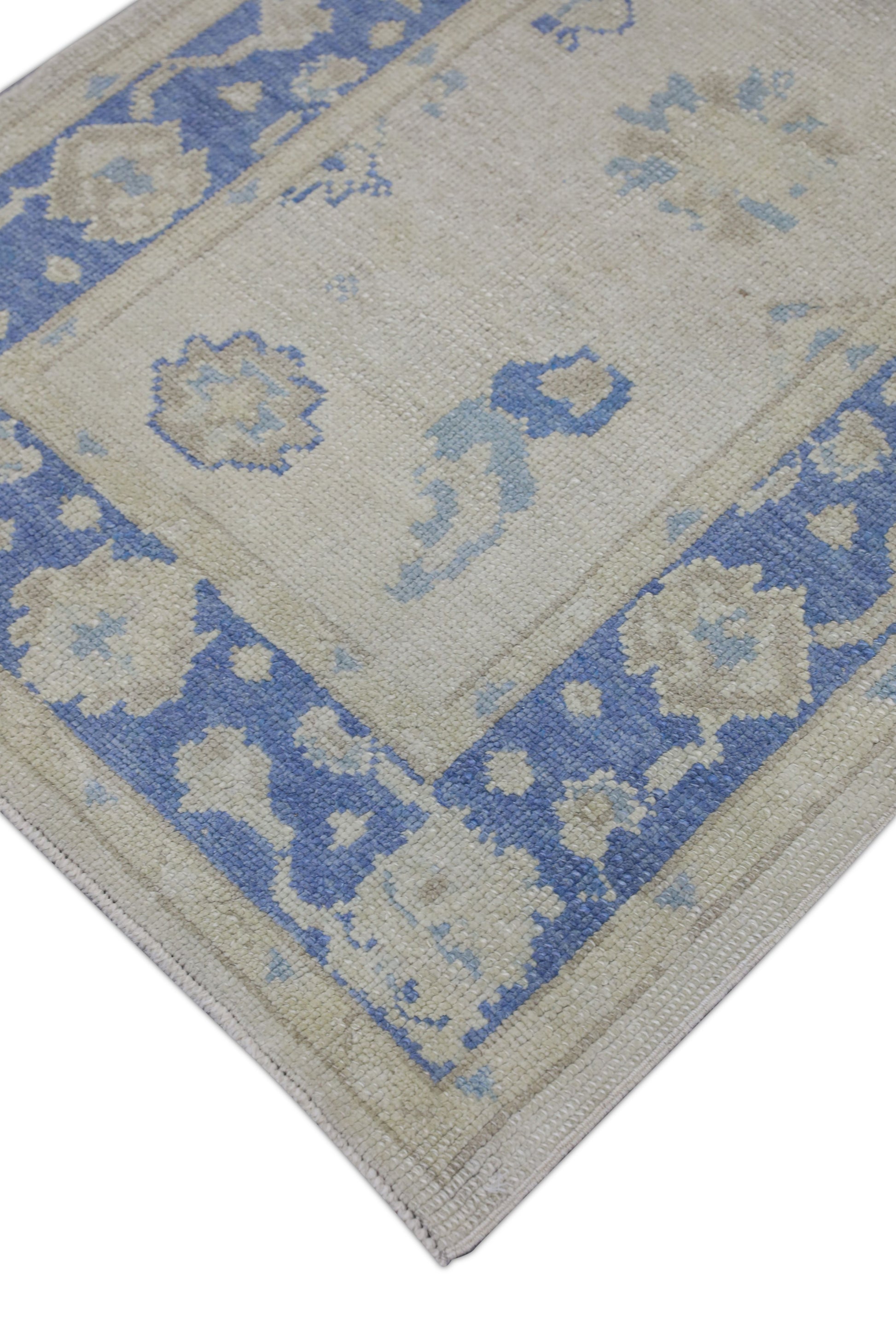 Turkish Oushak Rug 3' x 10'8" #2996