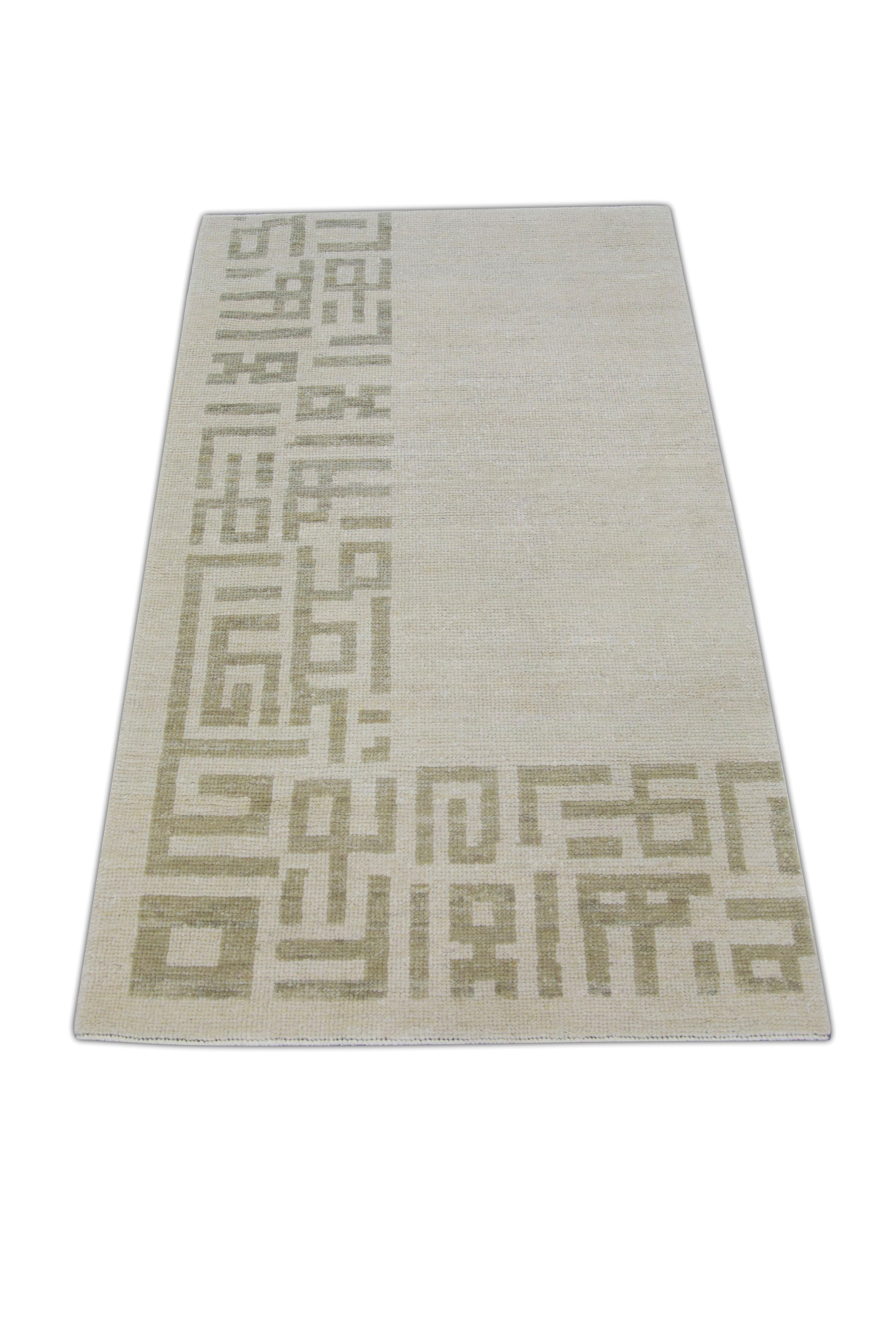 Turkish Oushak Rug 3'1" x 5'2" #4336