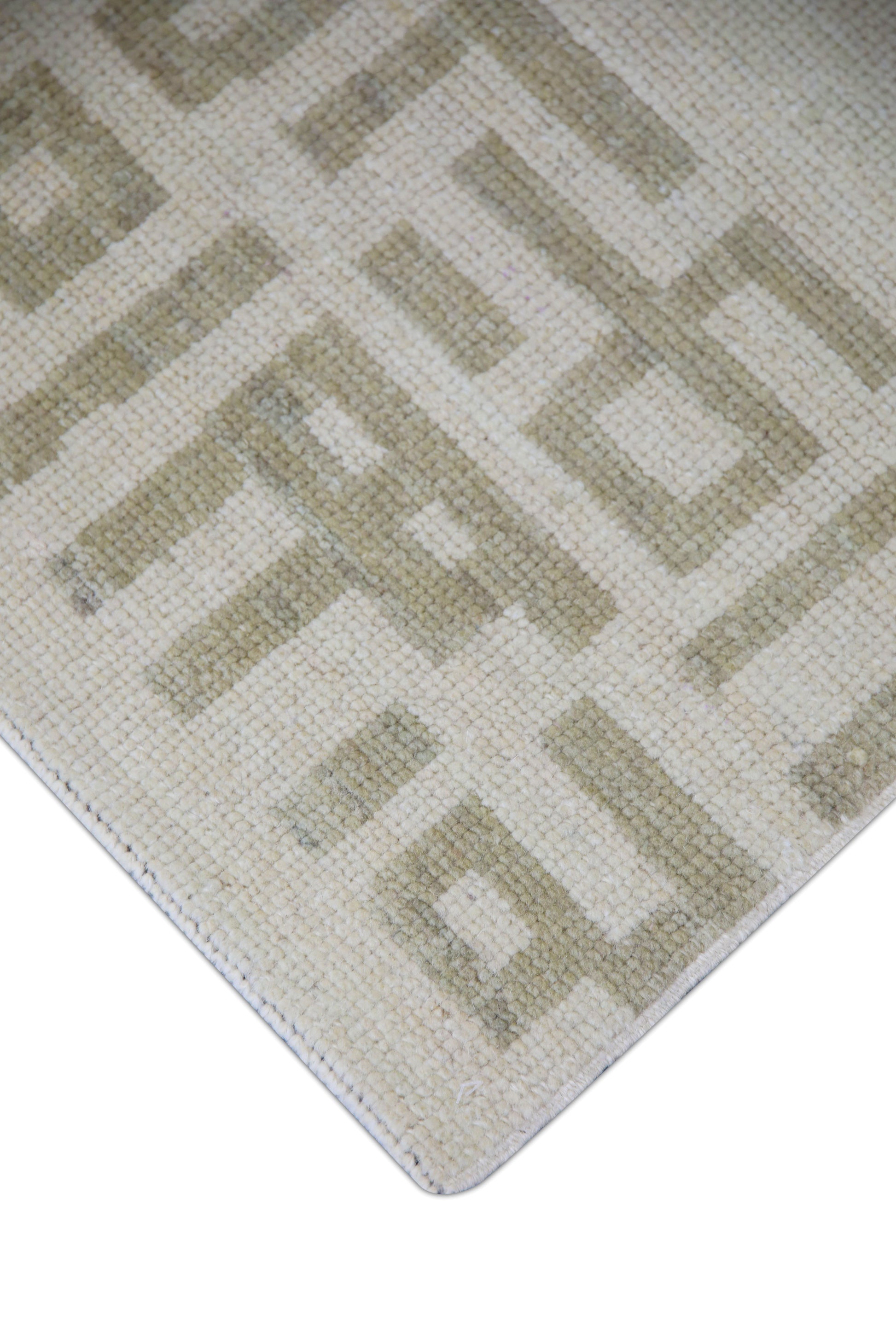 Turkish Oushak Rug 3'1" x 5'2" #4336