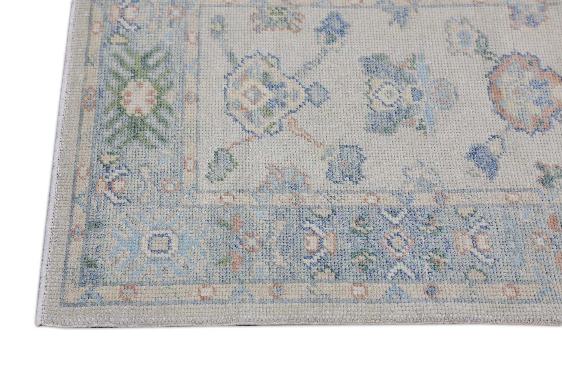 Turkish Oushak Rug 2'7" x 9'6" #2909