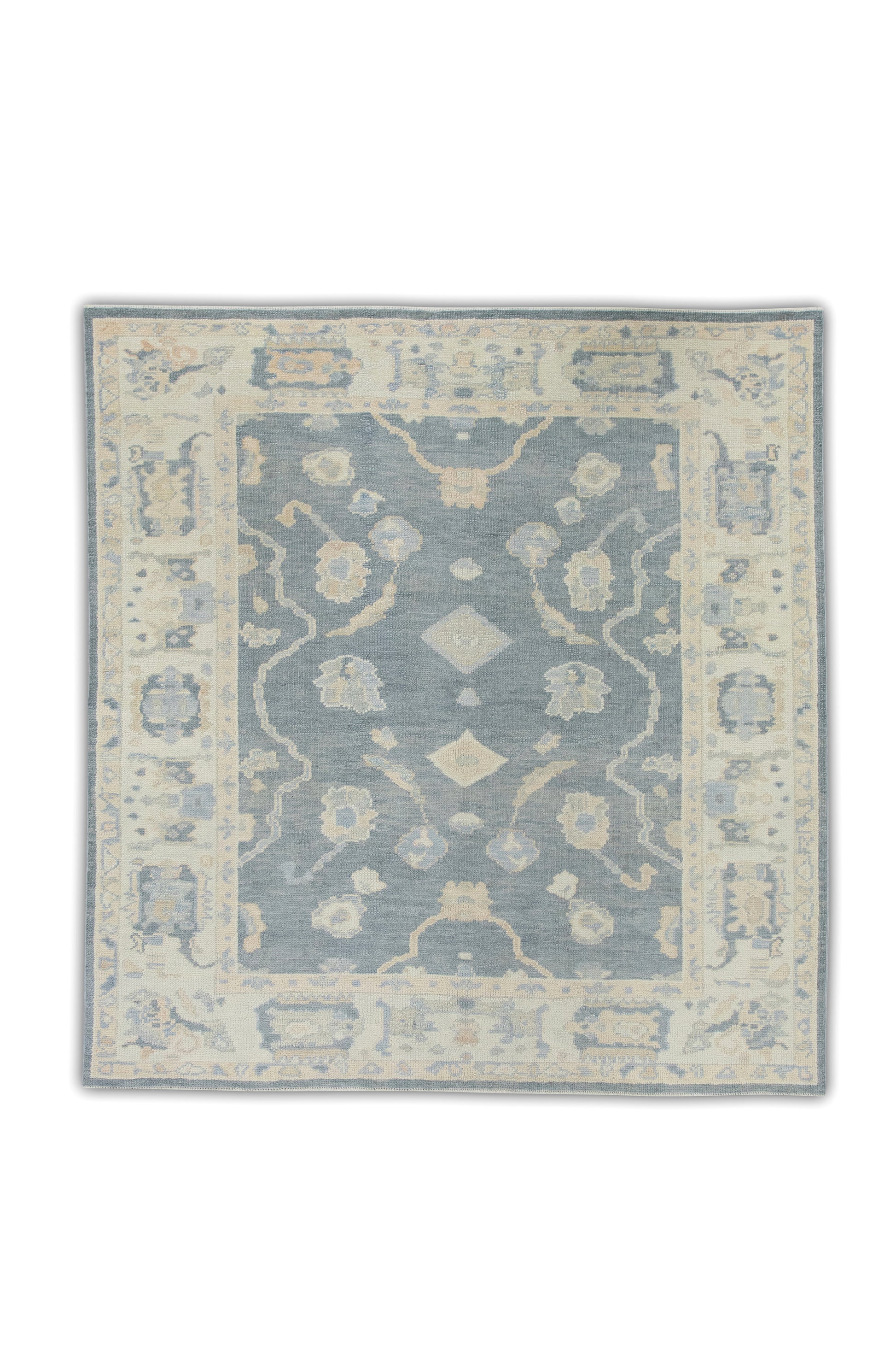 Turkish Oushak Rug 5'7" x 5'11" #7153