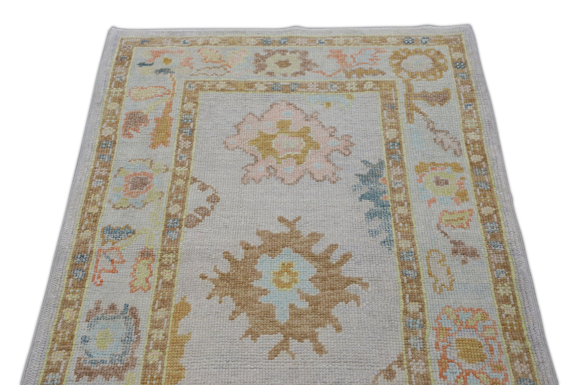 Turkish Oushak Rug 3'1" x 8'4" #2523