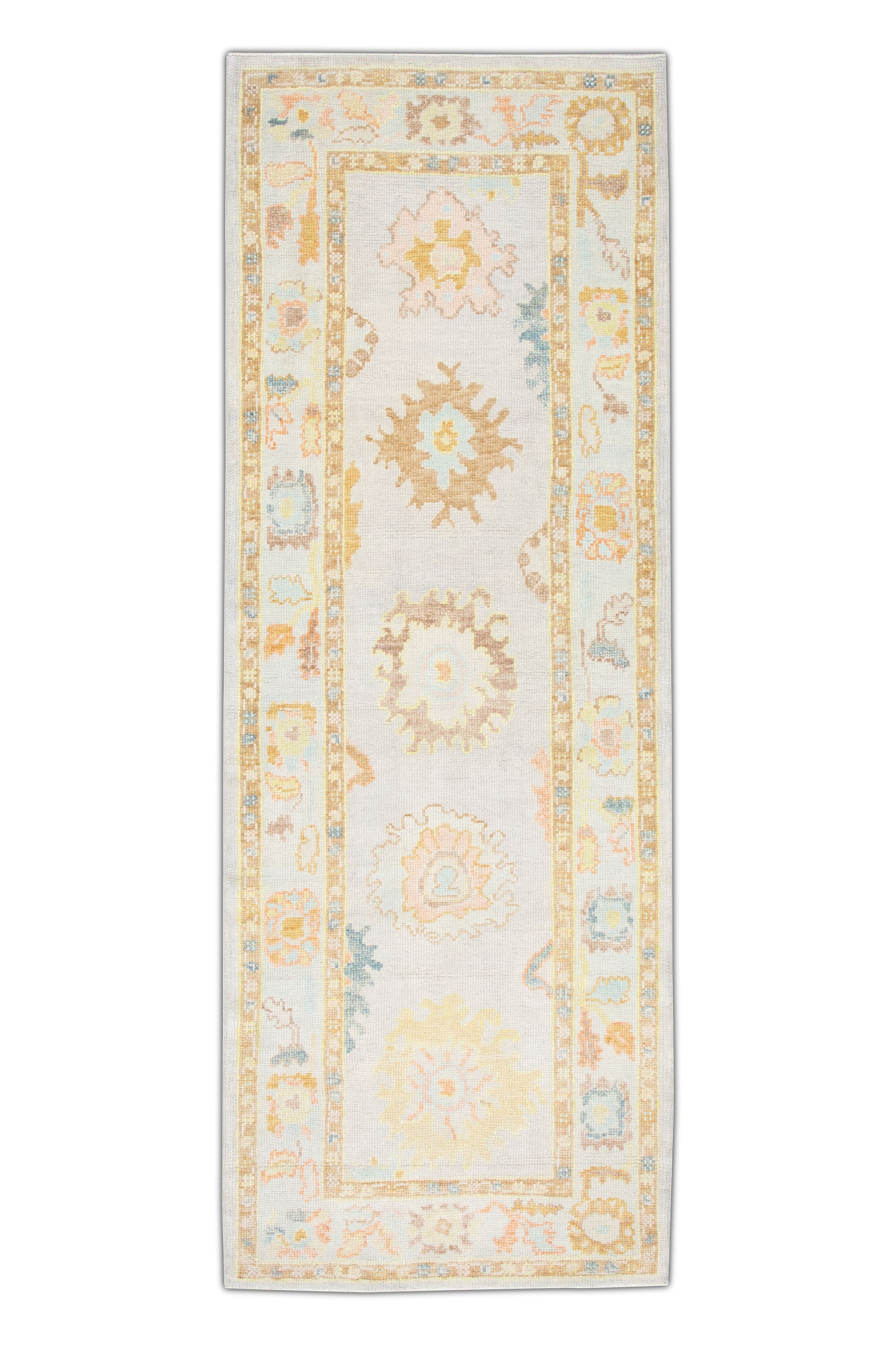 Turkish Oushak Rug 3'1" x 8'4" #2523