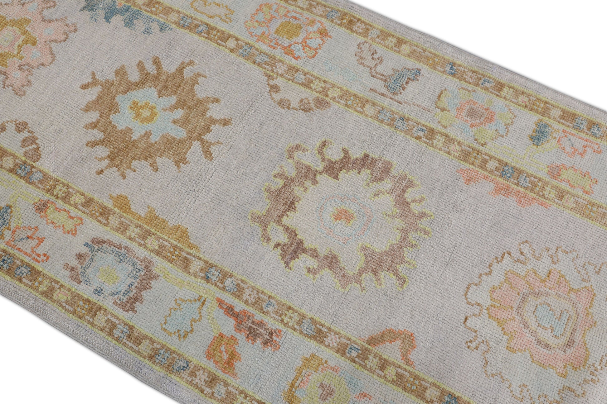 Turkish Oushak Rug 3'1" x 8'4" #2523