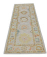 Turkish Oushak Rug 3'1" x 8'4" #2523