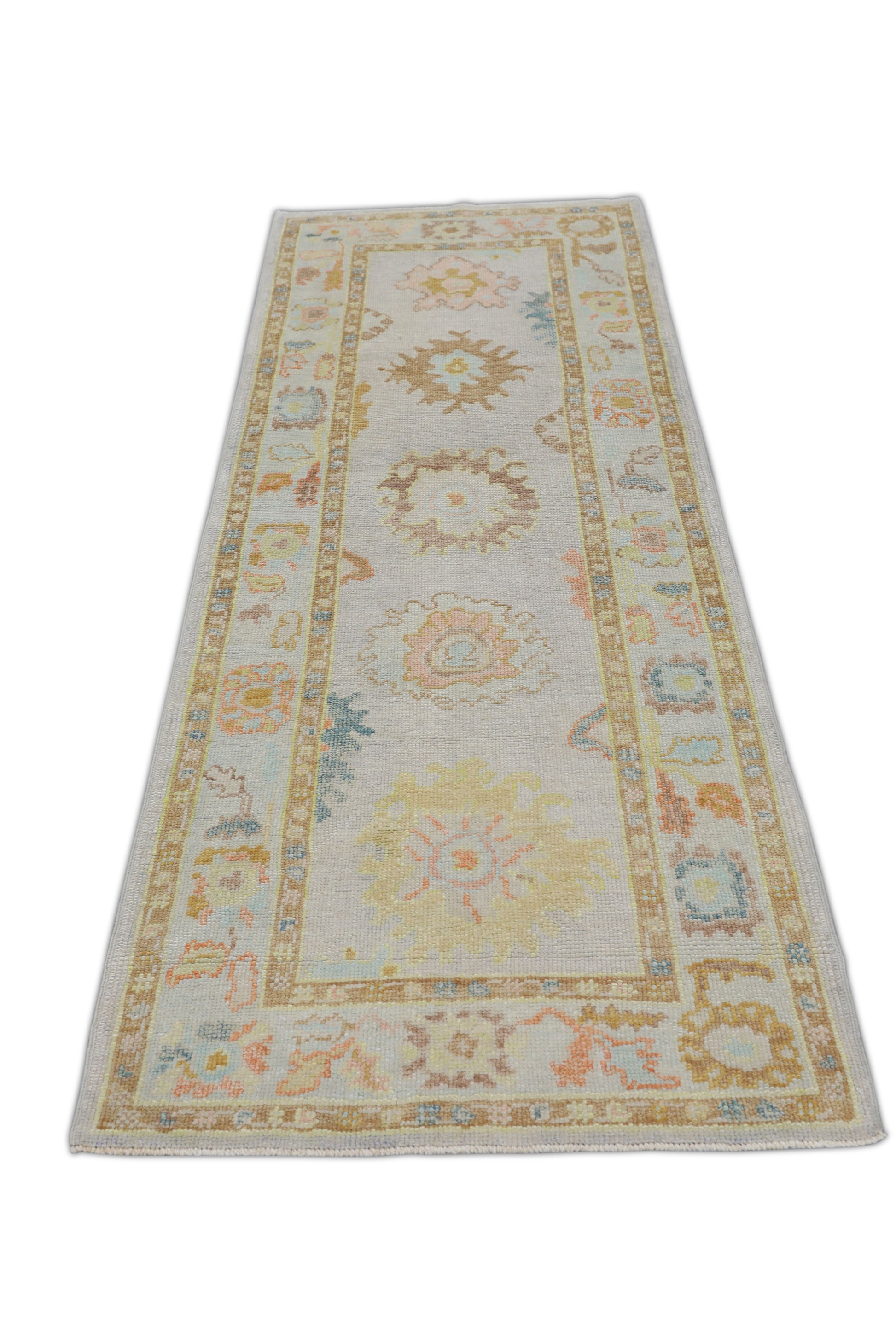 Turkish Oushak Rug 3'1" x 8'4" #2523