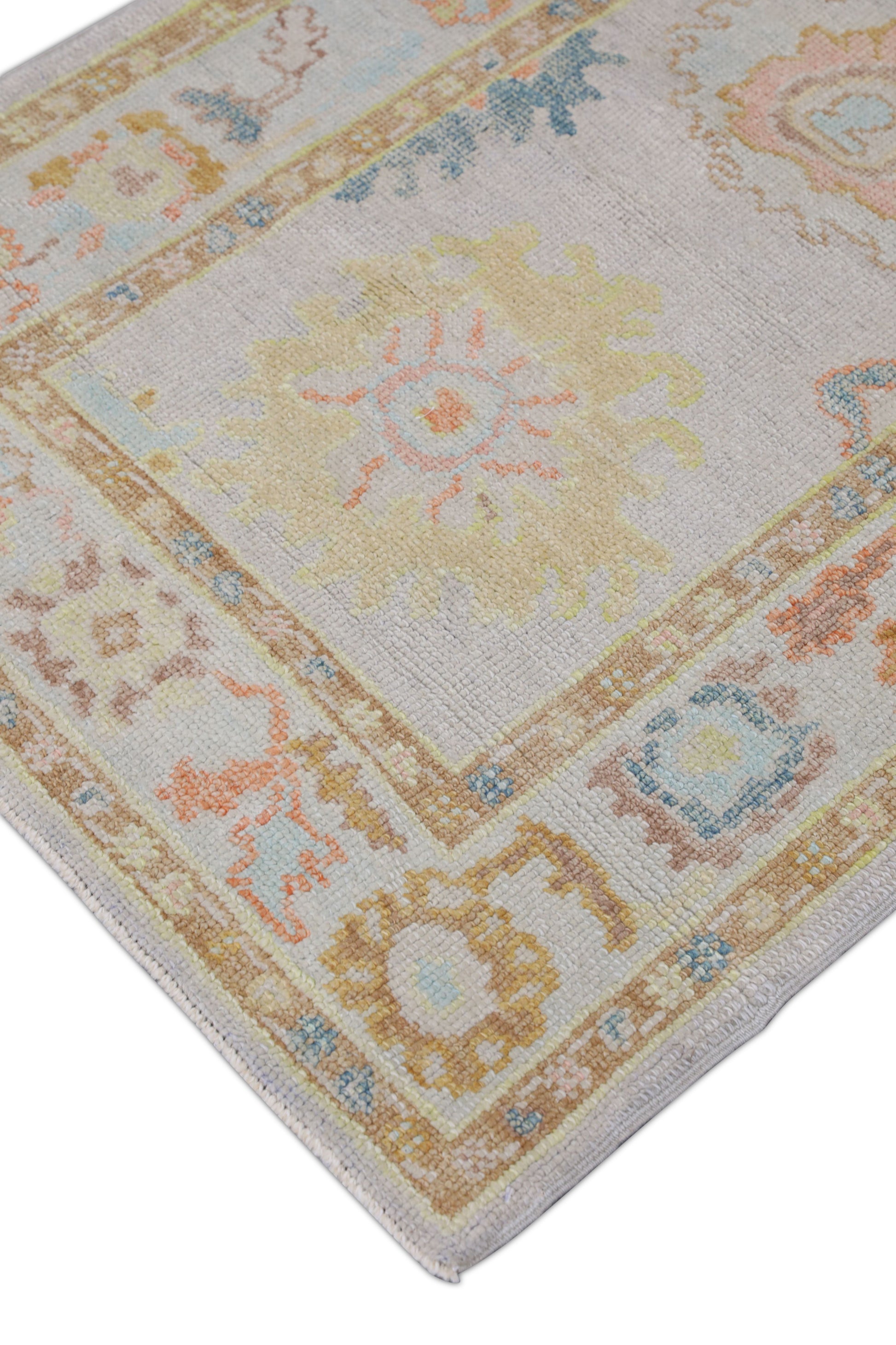Turkish Oushak Rug 3'1" x 8'4" #2523