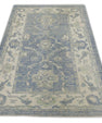 Turkish Oushak Rug 4'1" x 6'5" #7174