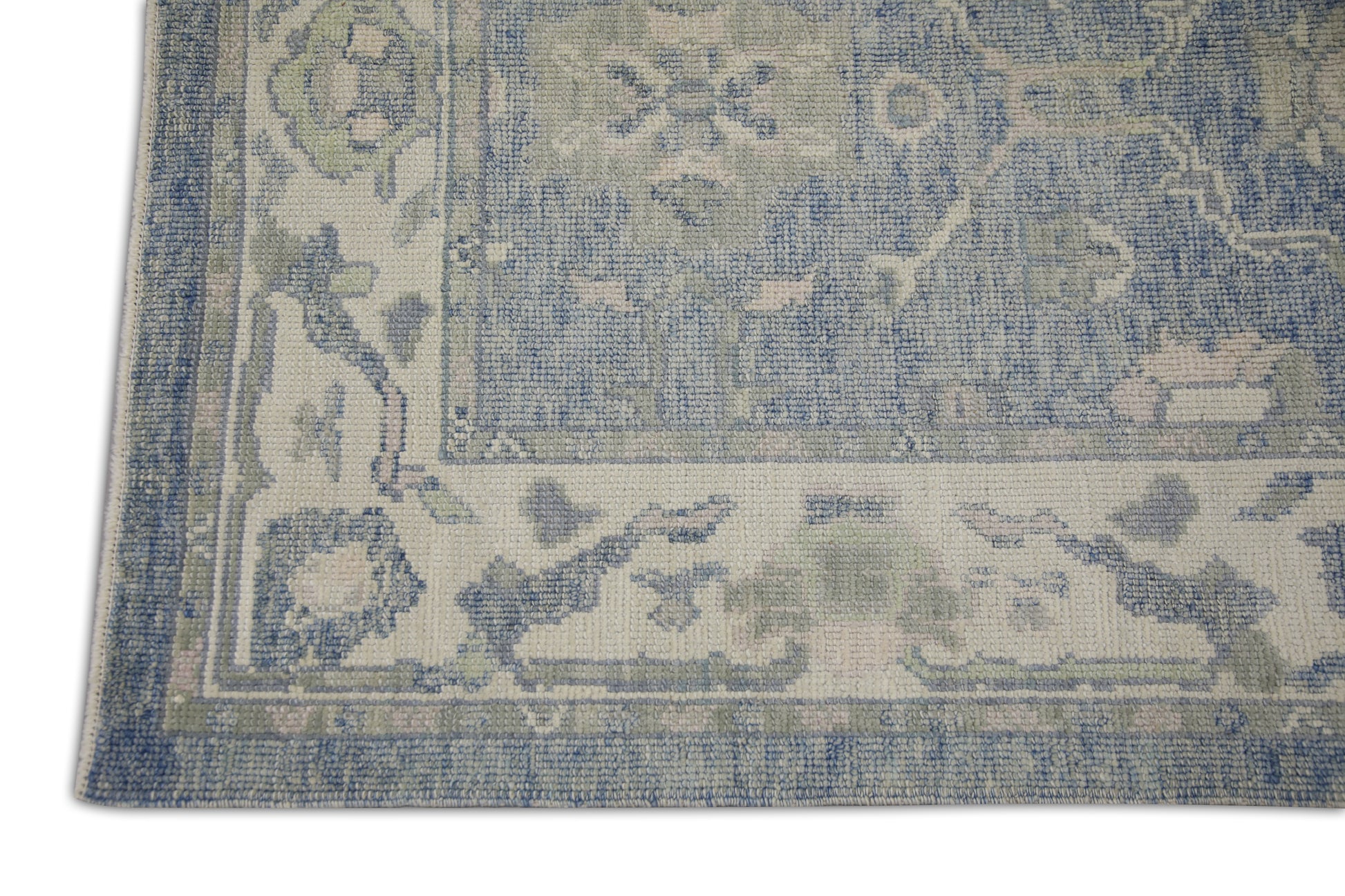 Turkish Oushak Rug 4'1" x 6'5" #7174
