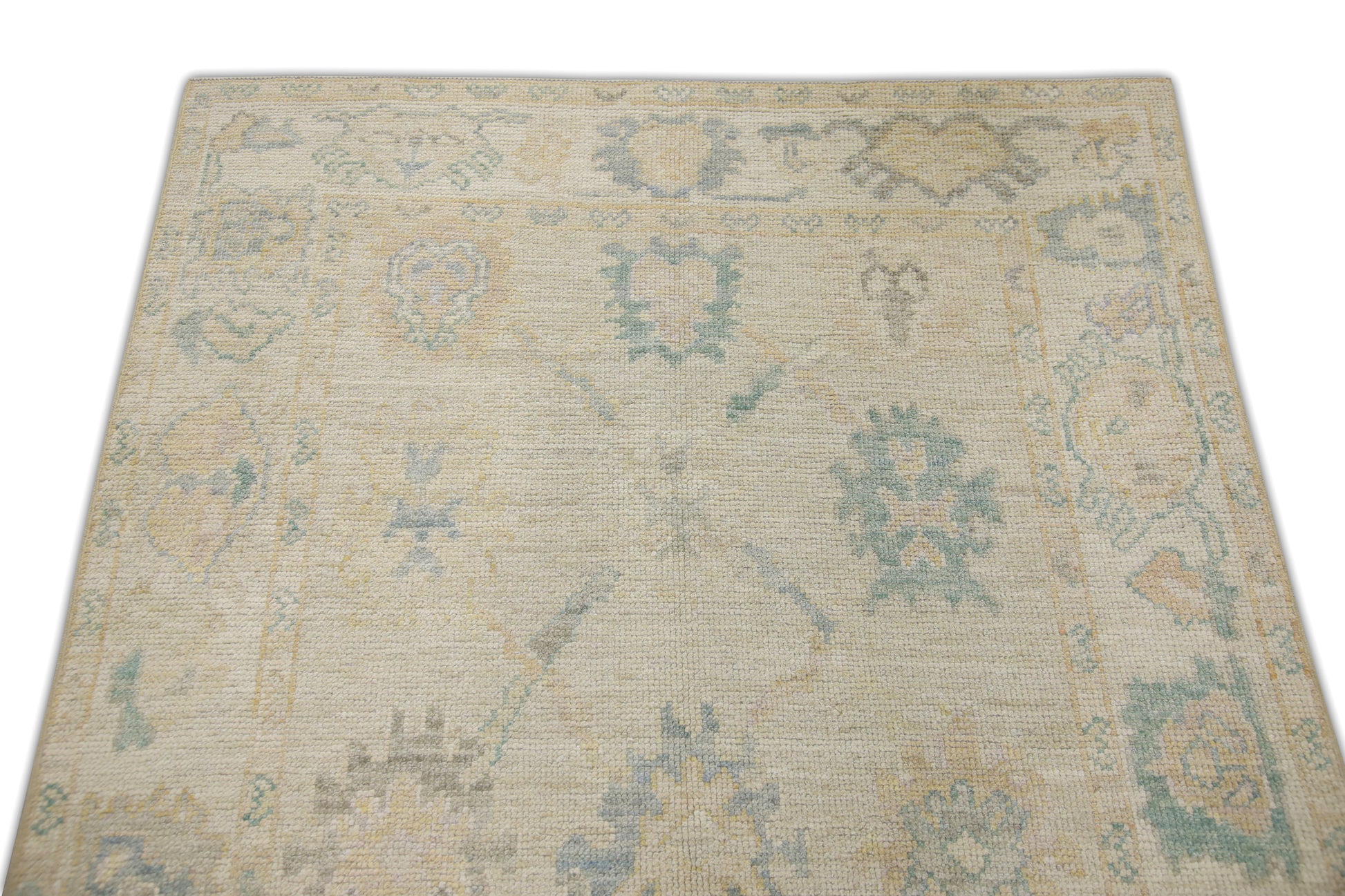 Turkish Oushak Rug 4' x 5'9" #6876