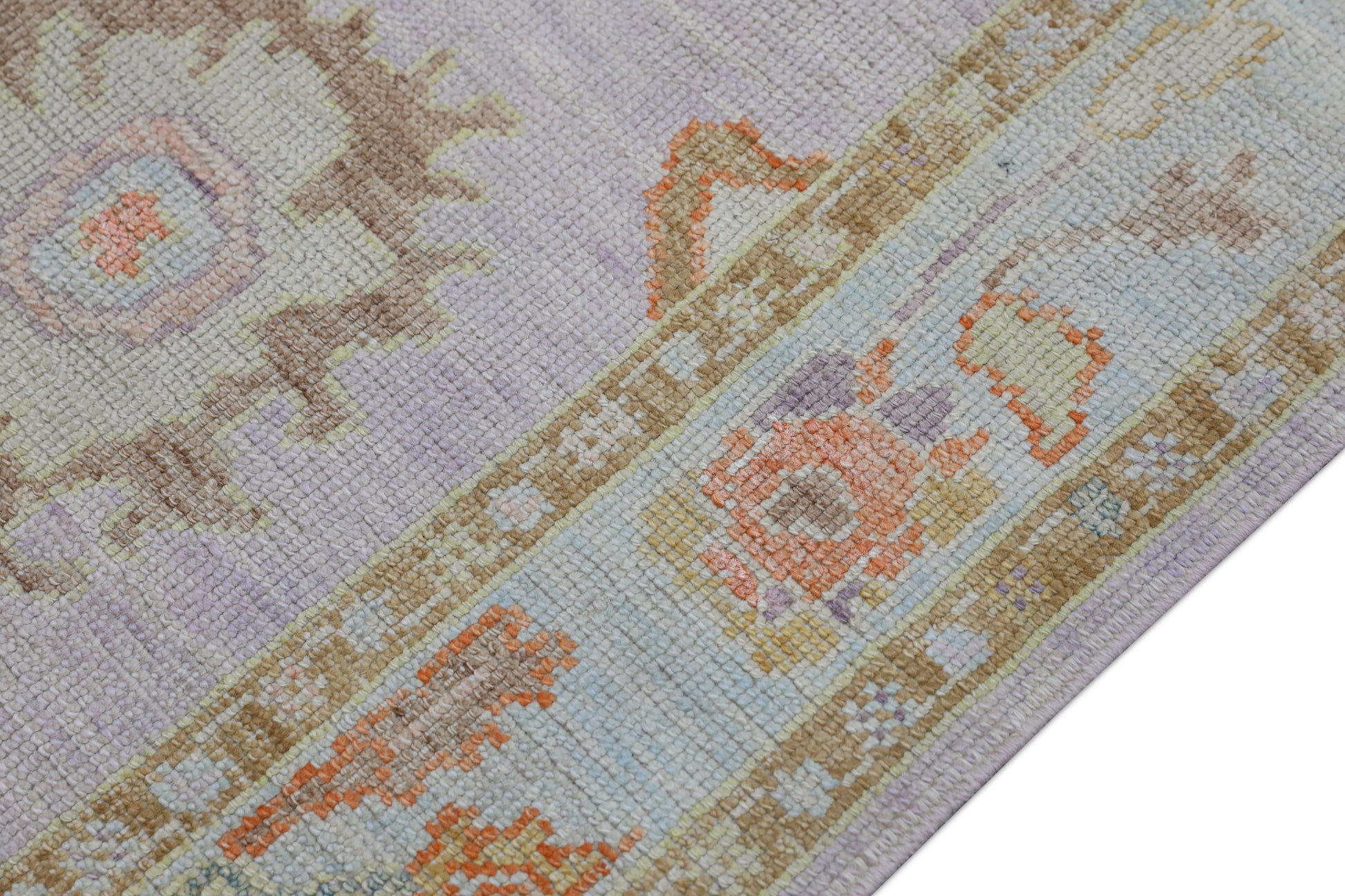 Turkish Oushak Rug 3' x 10'7" #2566