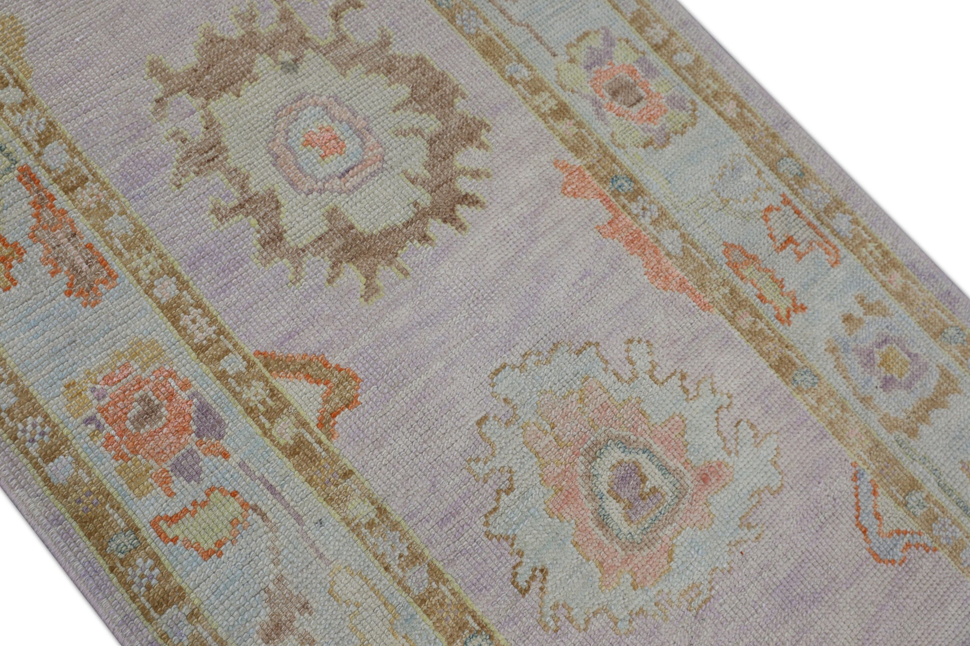 Turkish Oushak Rug 3' x 10'7" #2566