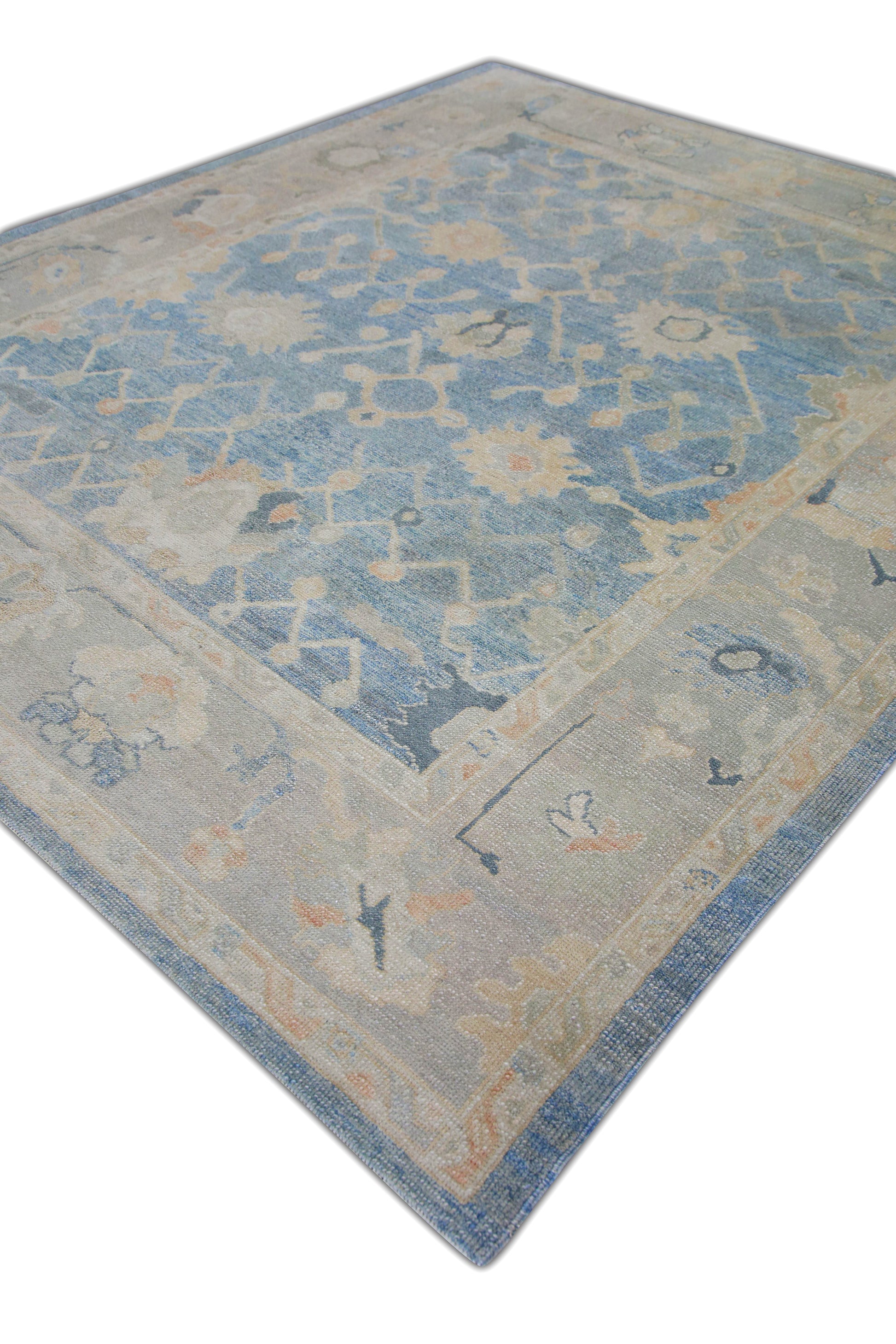 Turkish Oushak Rug 8'7" x 10'1" #5803