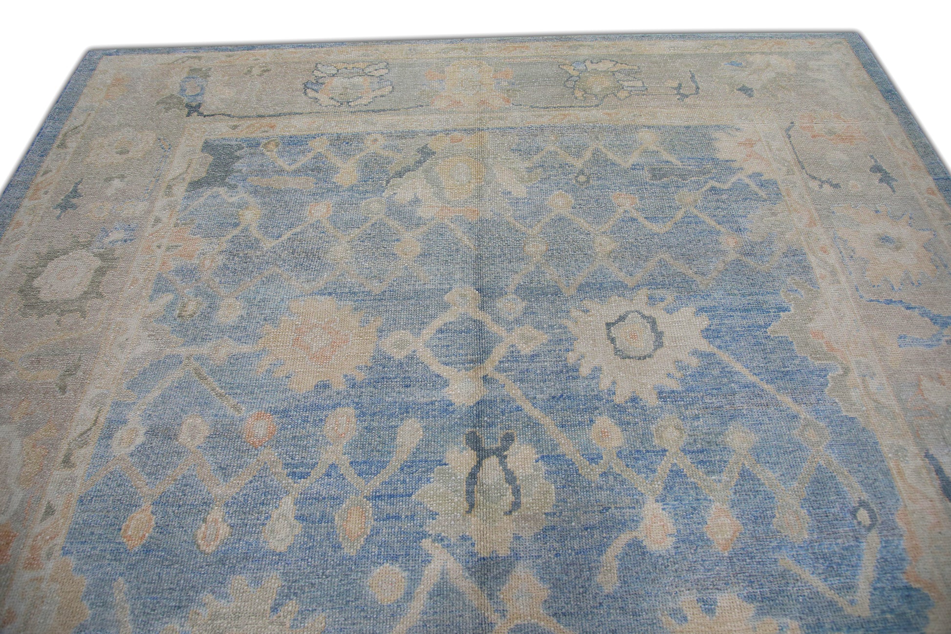Turkish Oushak Rug 8'7" x 10'1" #5803