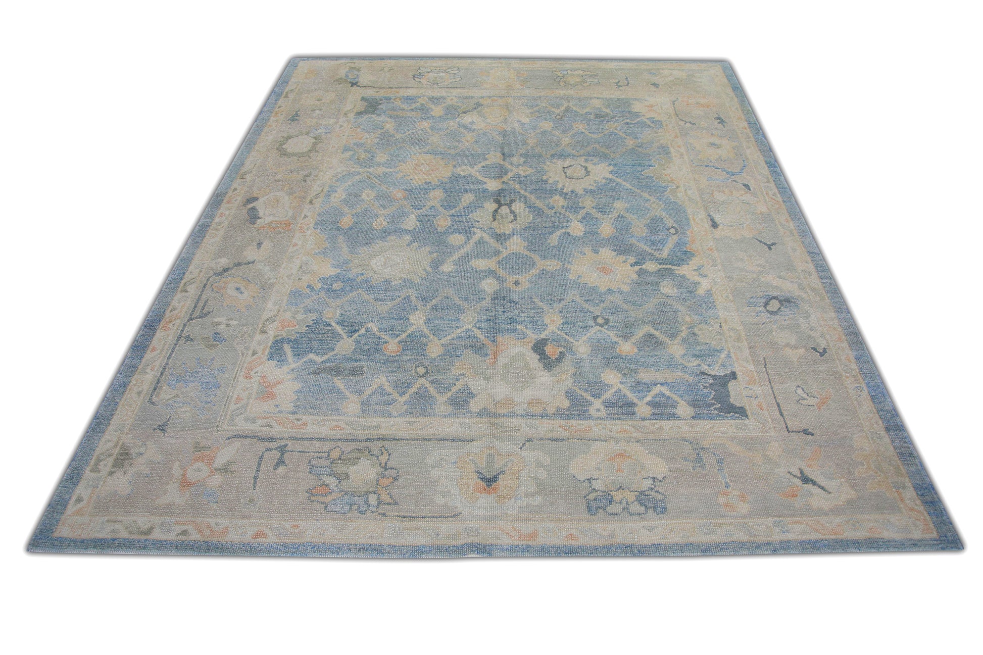 Turkish Oushak Rug 8'7" x 10'1" #5803