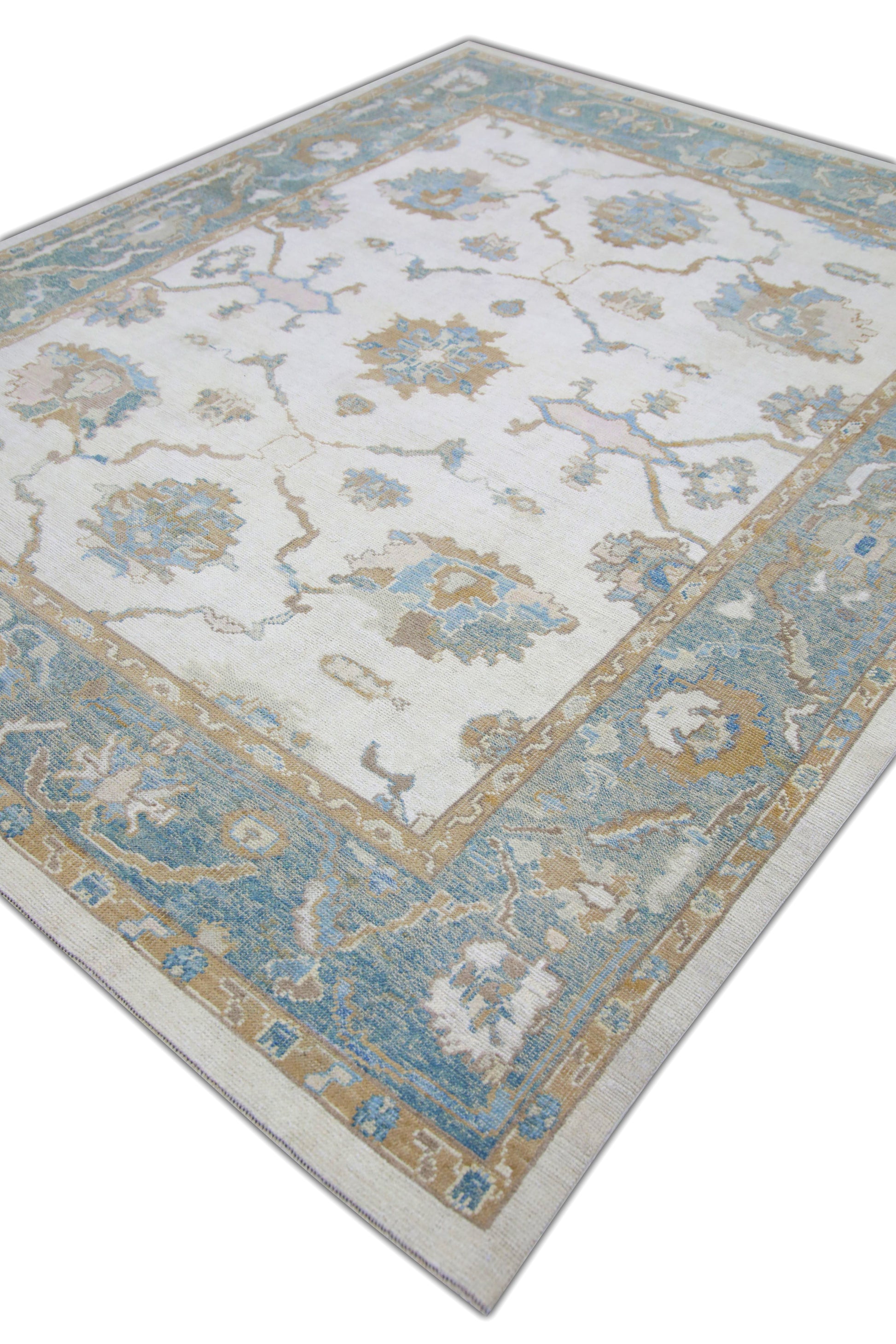 Turkish Oushak Rug 7'7" x 9' #5352