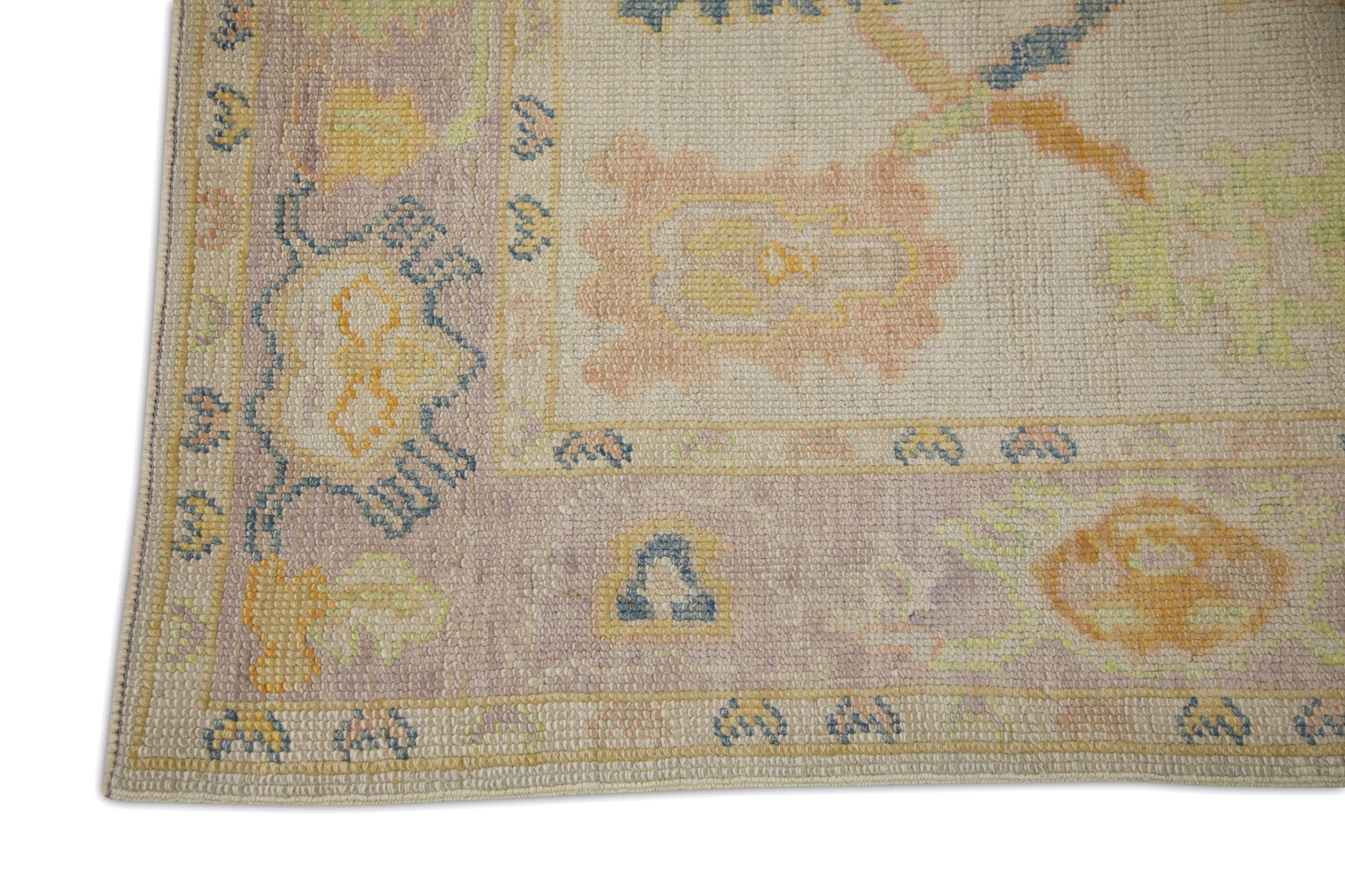 Turkish Oushak Rug 3'10" x 5'8" #6240
